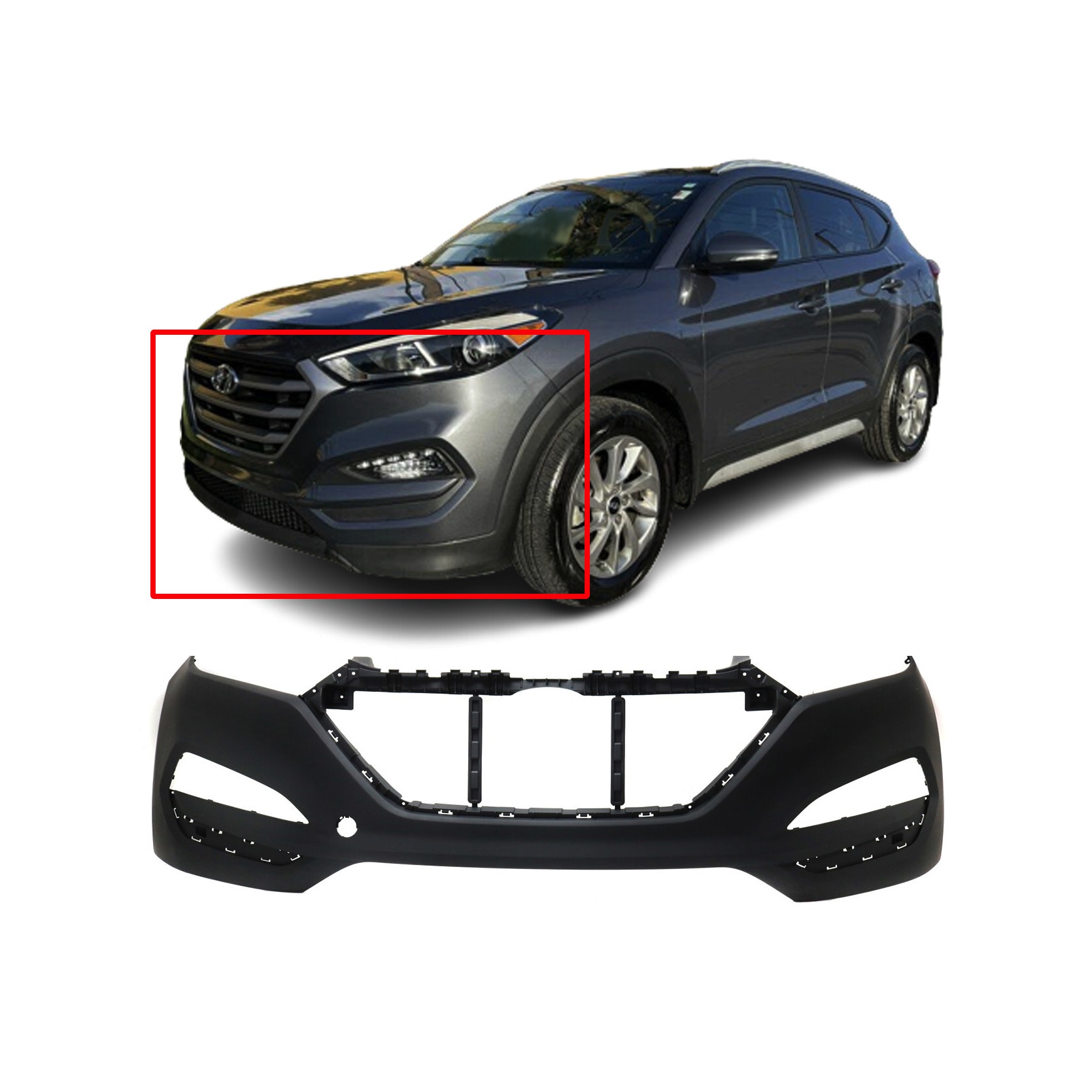 Dodge Ram Front Bumper Cover