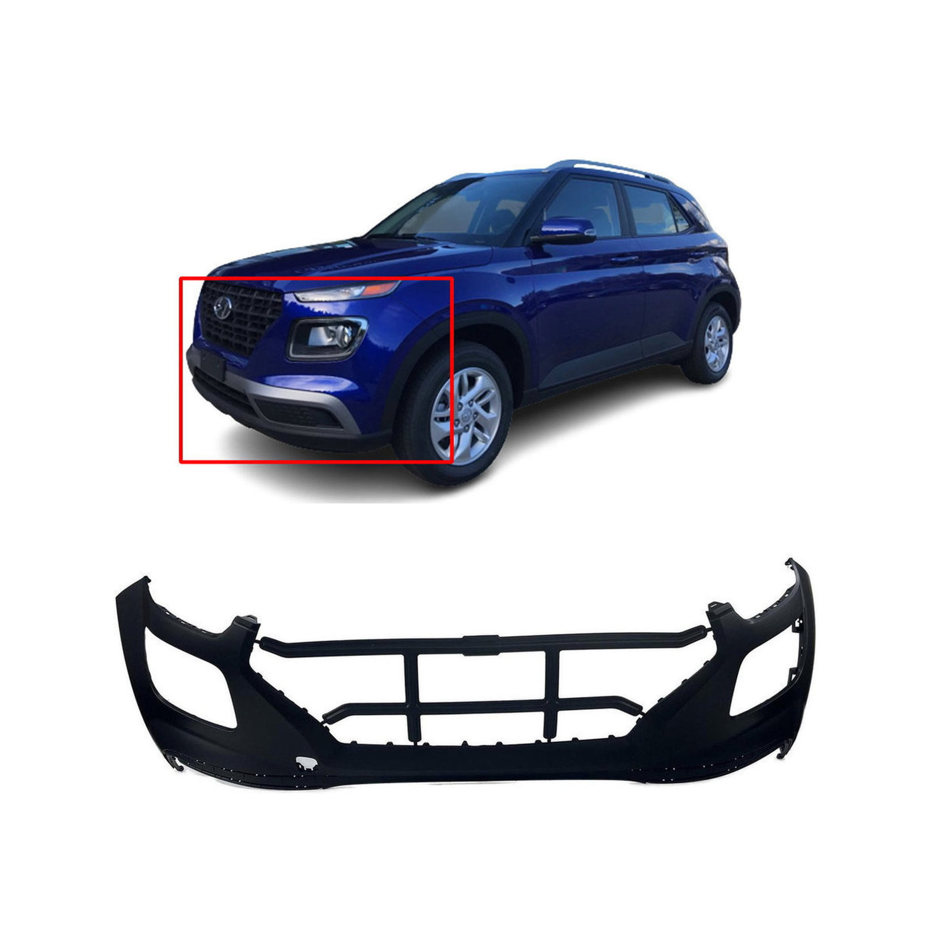 Dodge Ram Front Bumper Cover