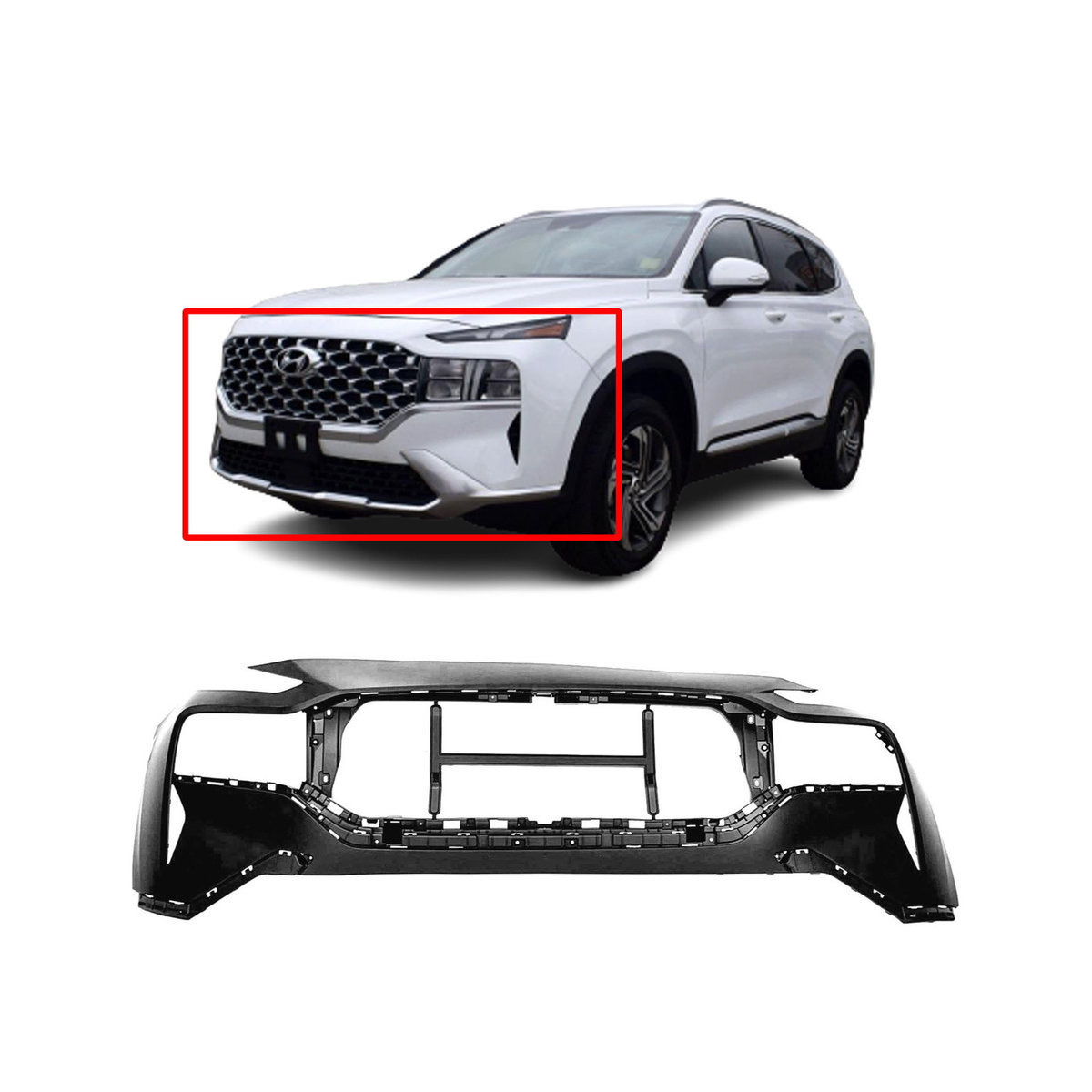 Dodge Ram Front Bumper Cover