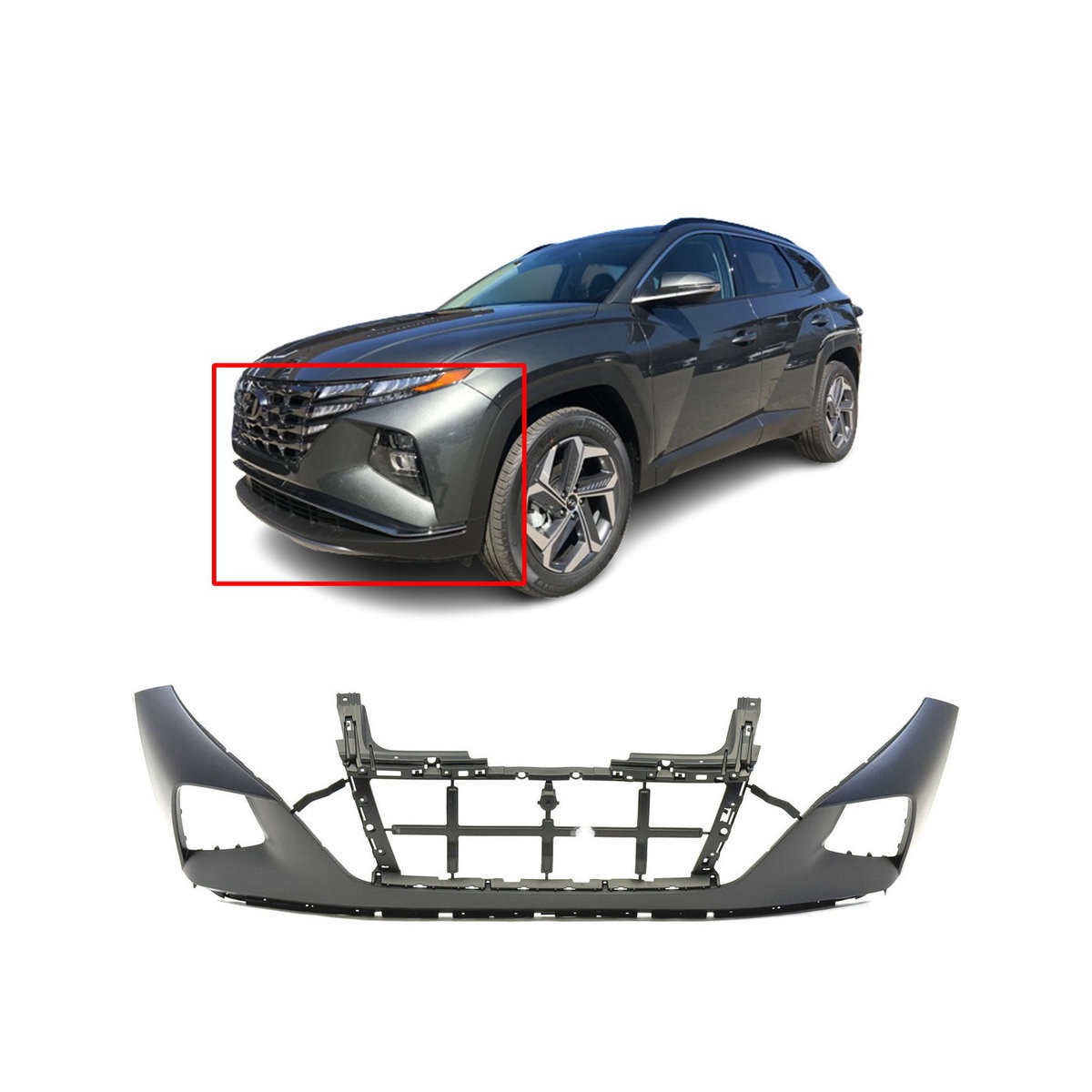 Dodge Ram Front Bumper Cover