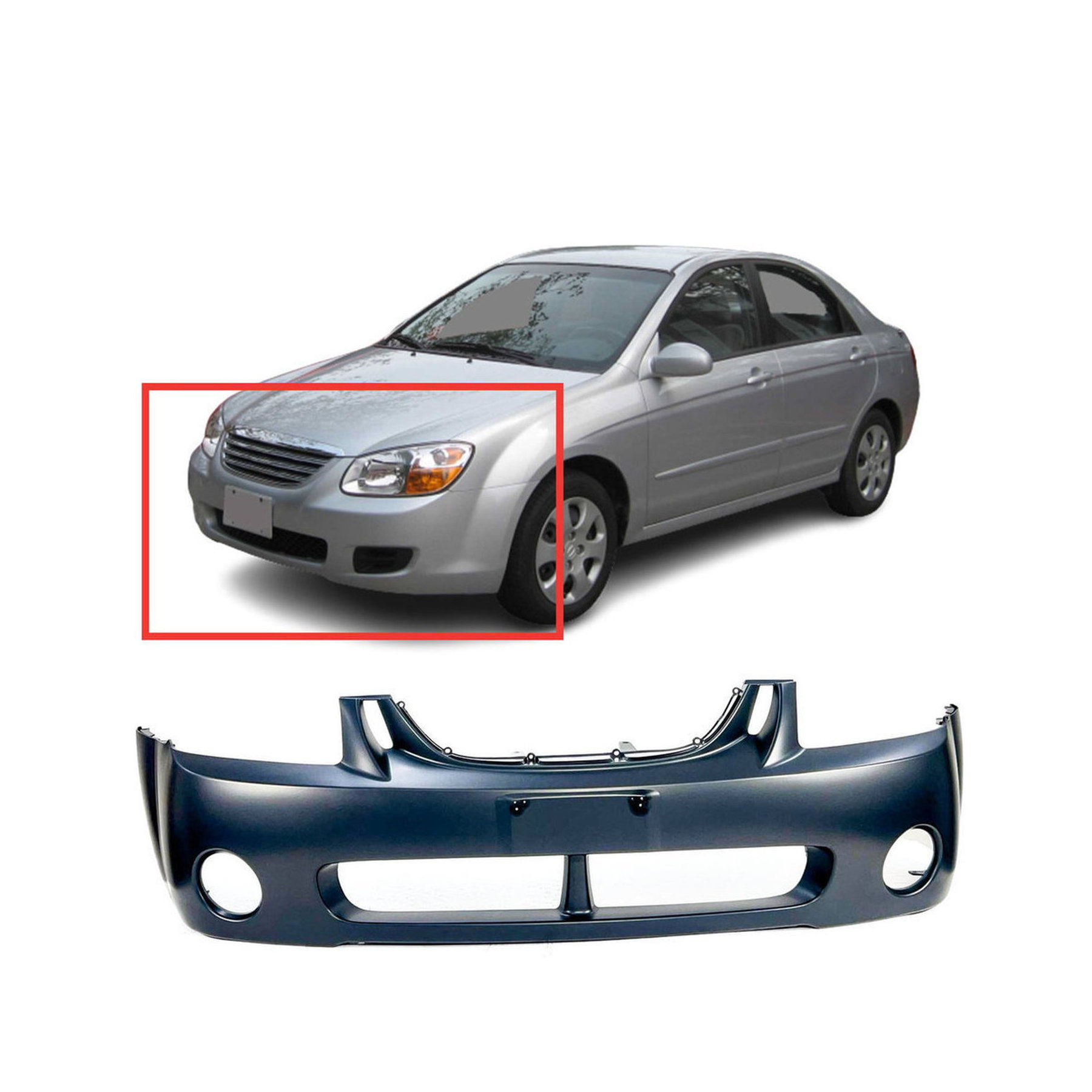 Dodge Ram Front Bumper Cover
