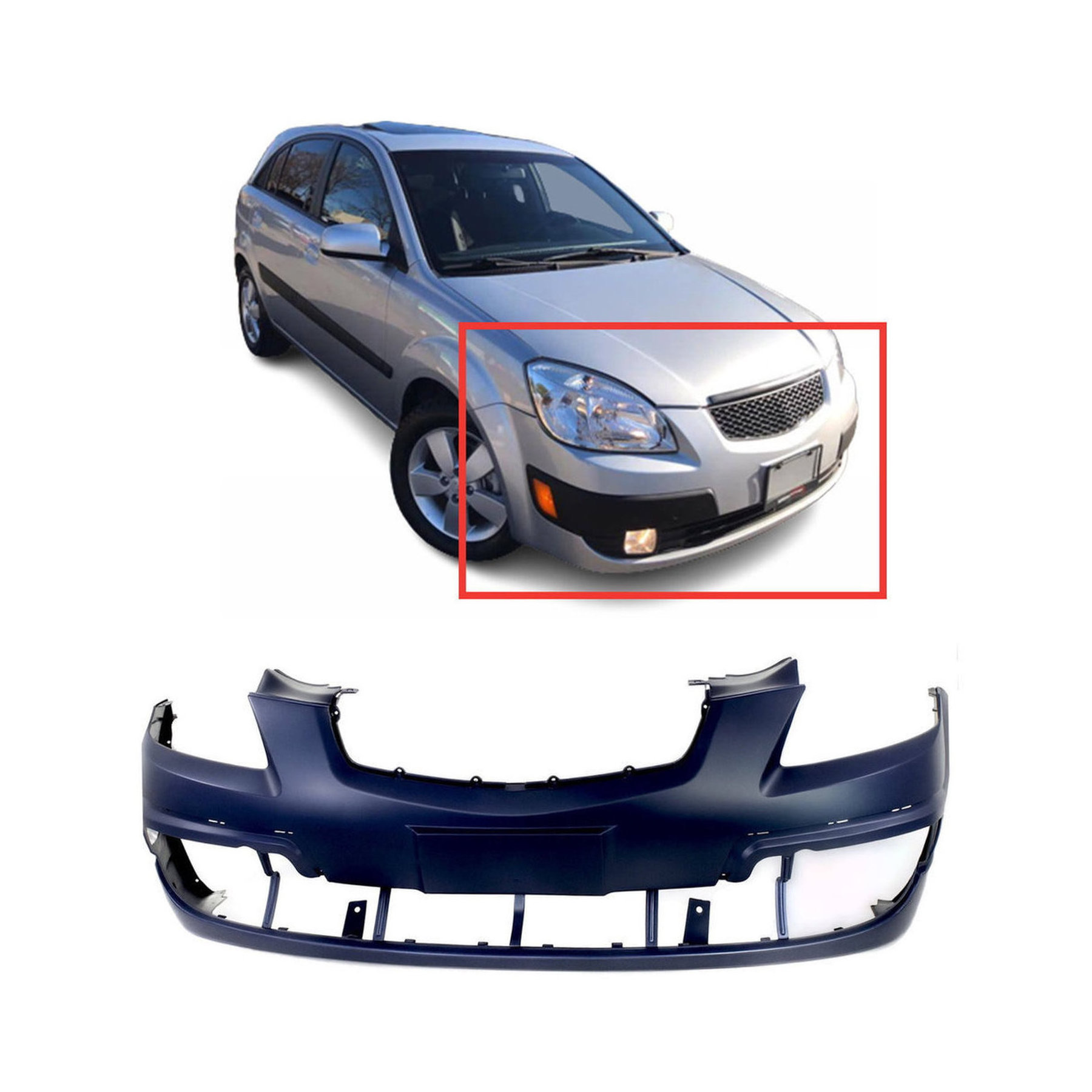 Dodge Ram Front Bumper Cover