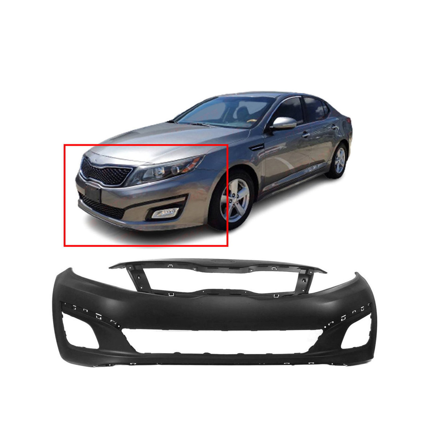 Dodge Ram Front Bumper Cover