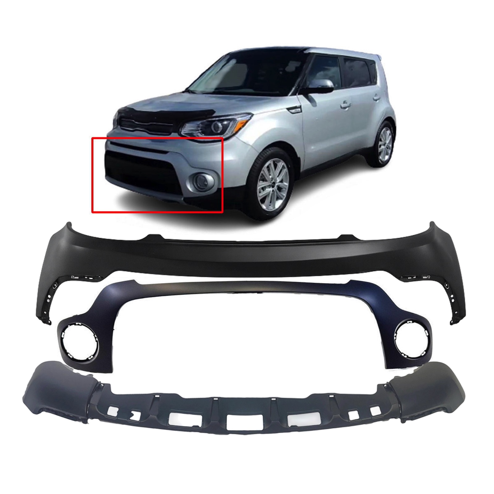 Dodge Ram Front Bumper Cover