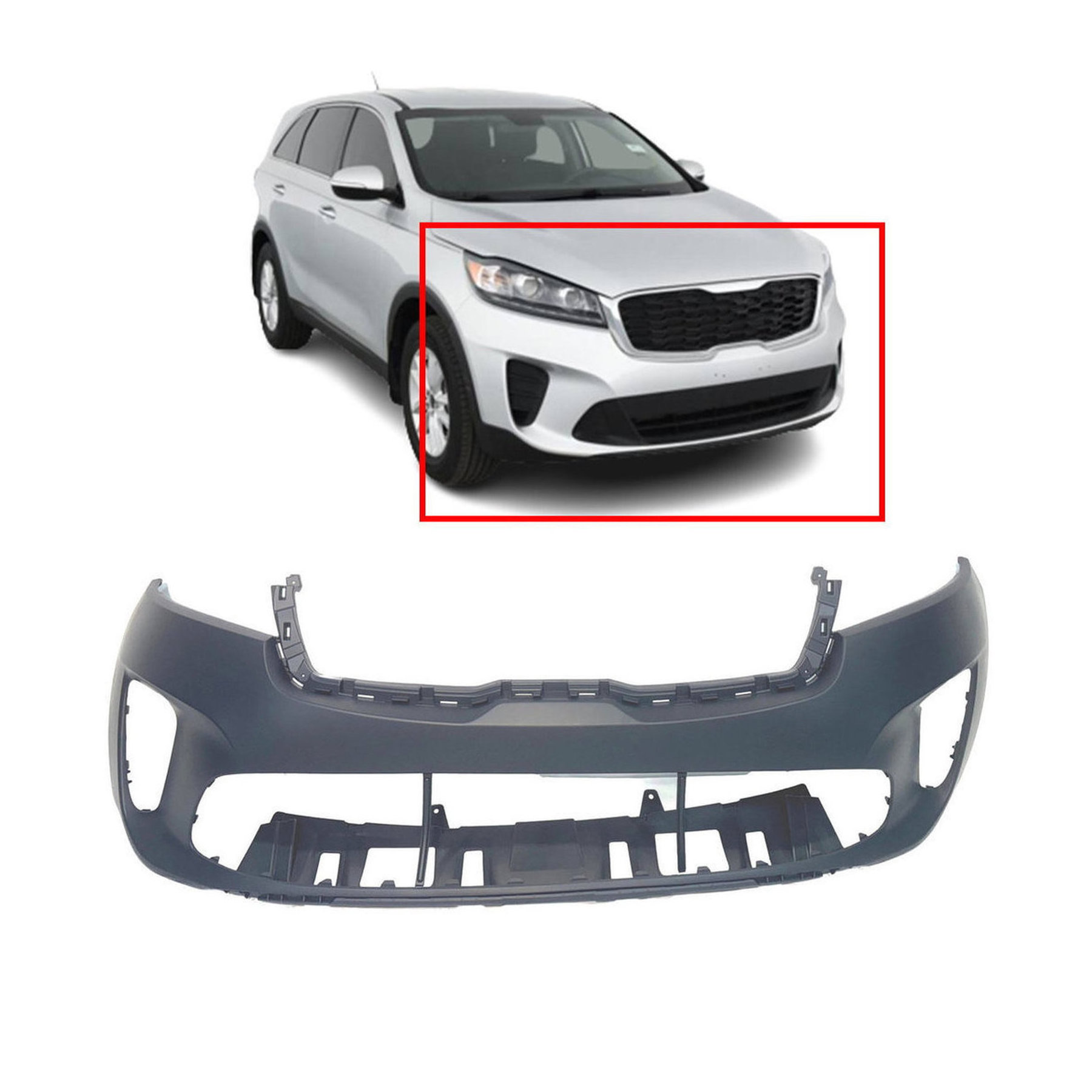 Dodge Ram Front Bumper Cover