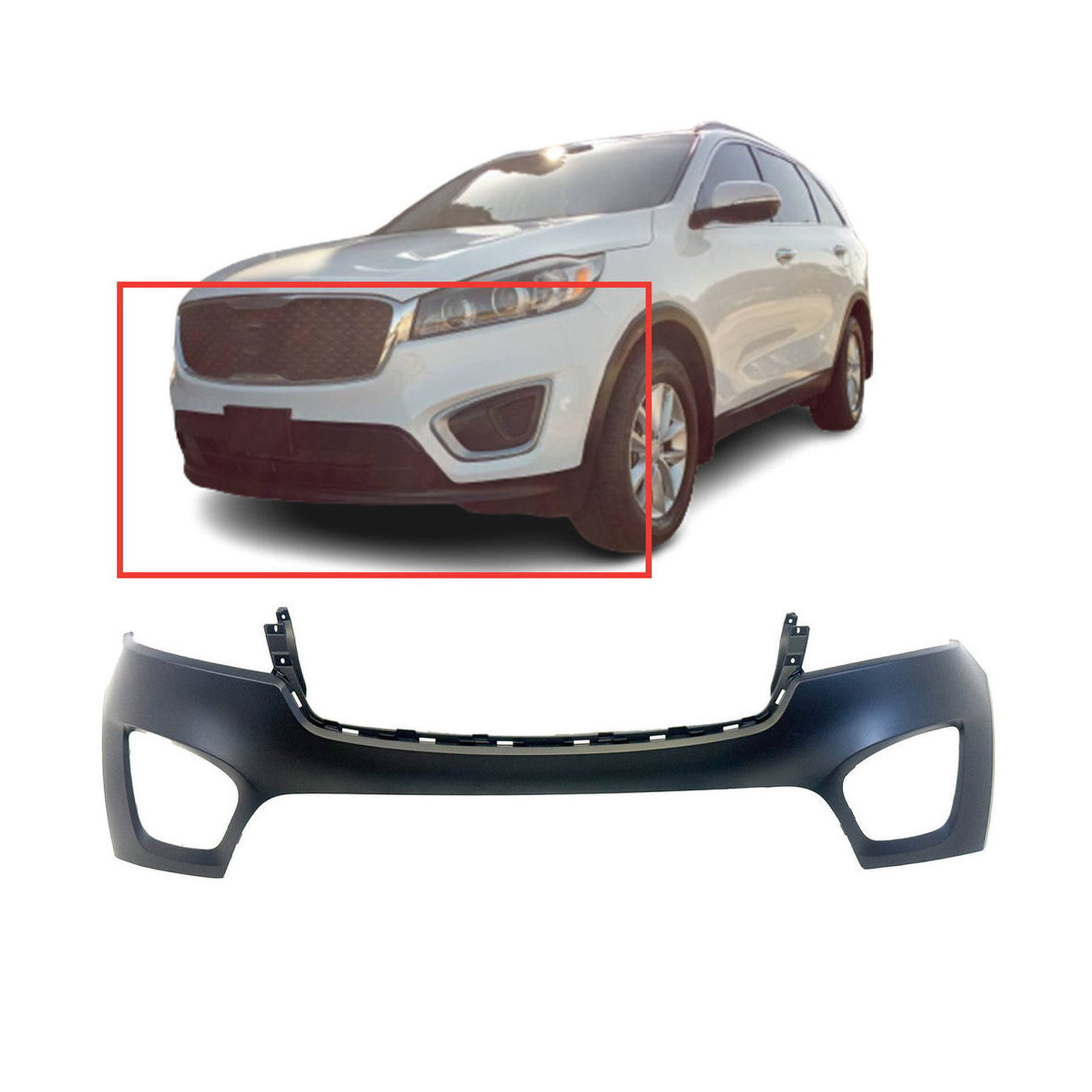Dodge Ram Front Bumper Cover
