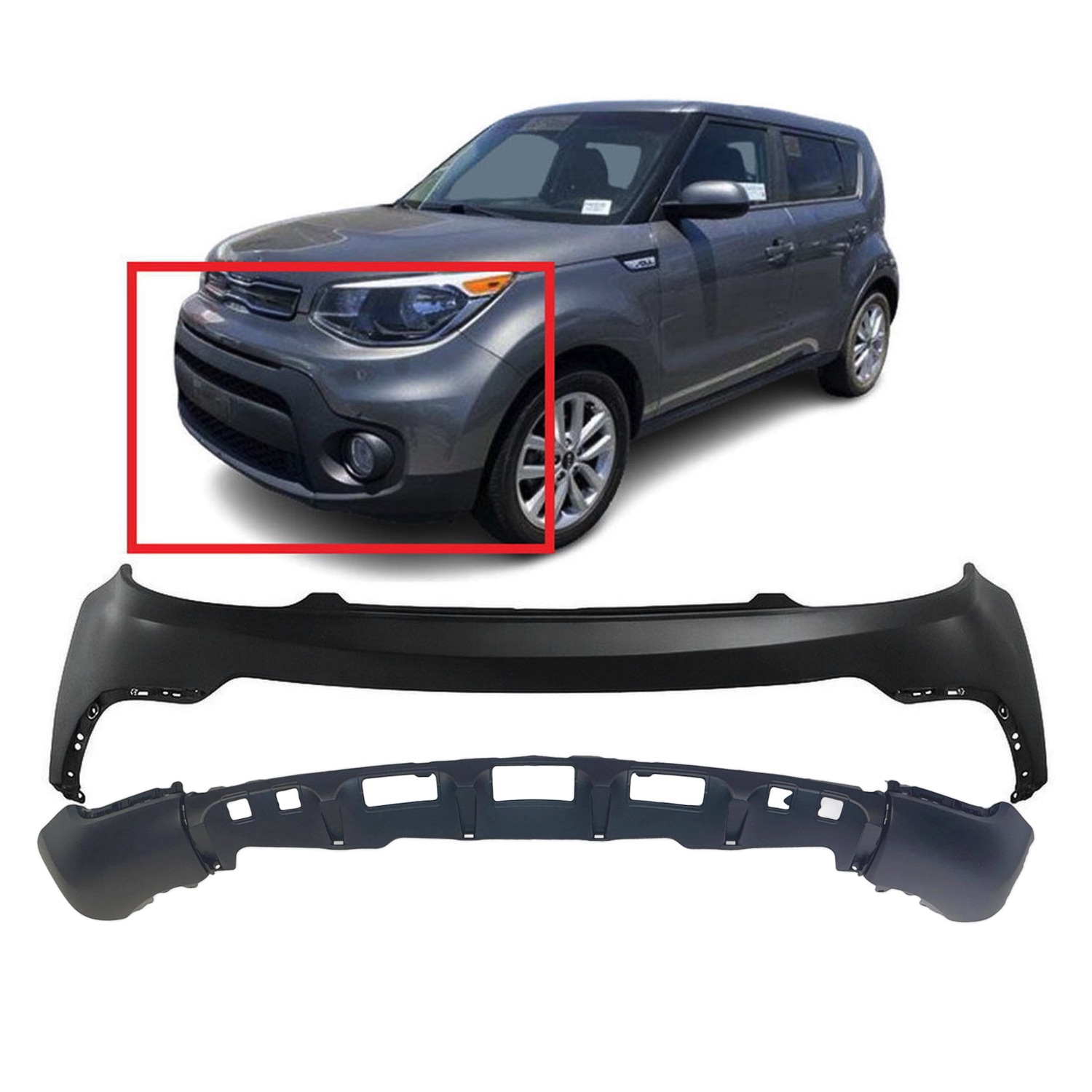 Dodge Ram Front Bumper Cover