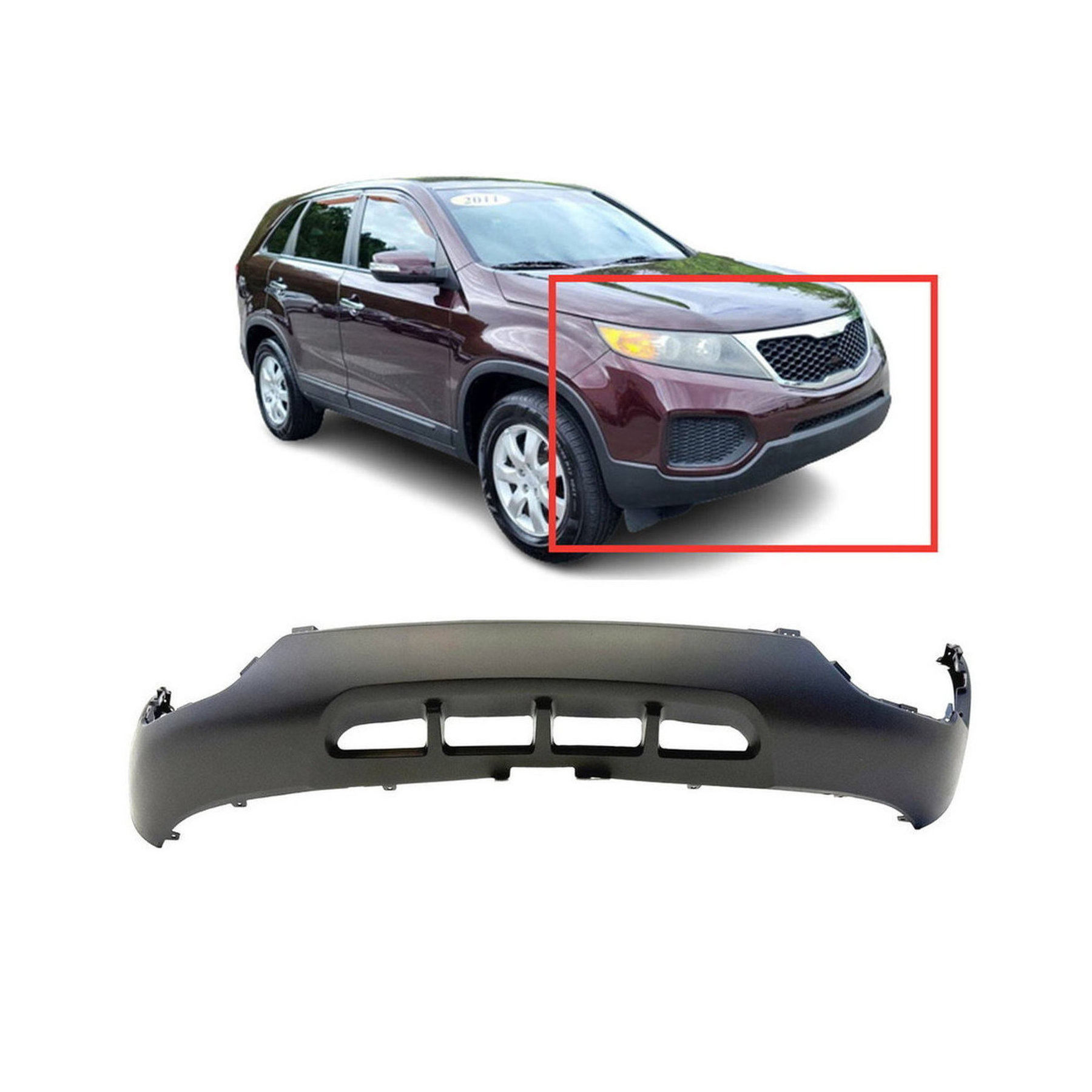 Dodge Ram Front Bumper Cover