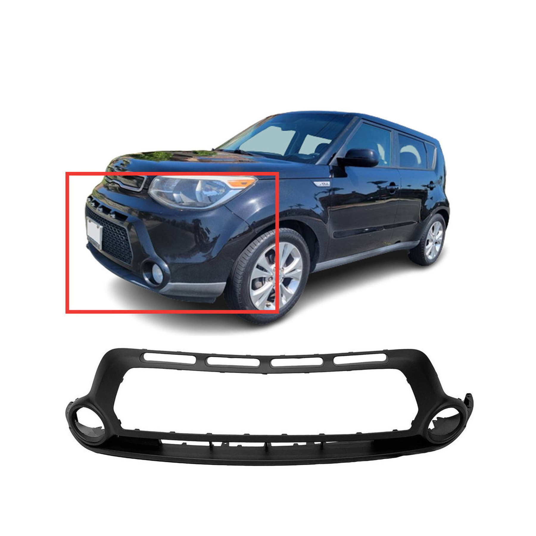 Dodge Ram Front Bumper Cover