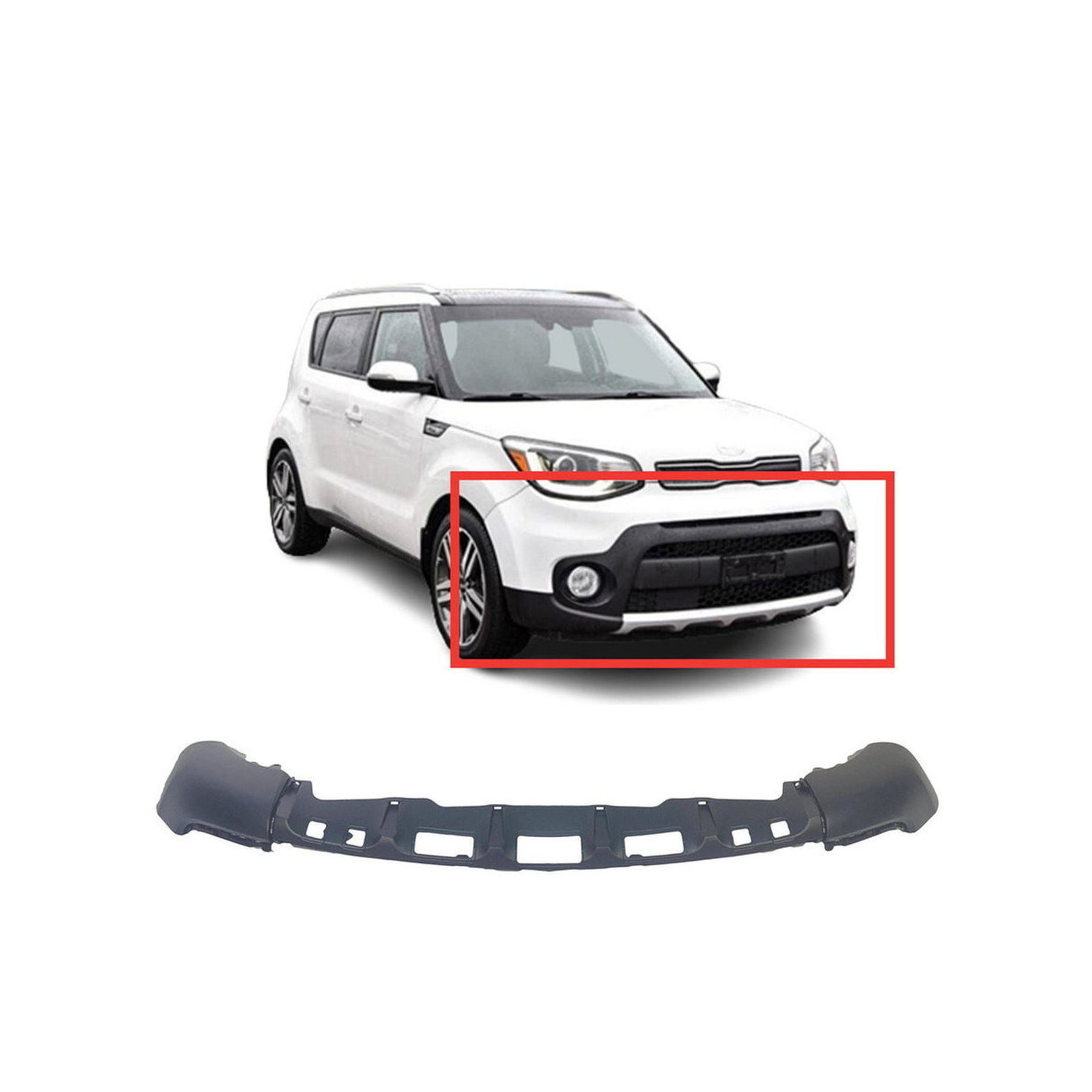 Dodge Ram Front Bumper Cover