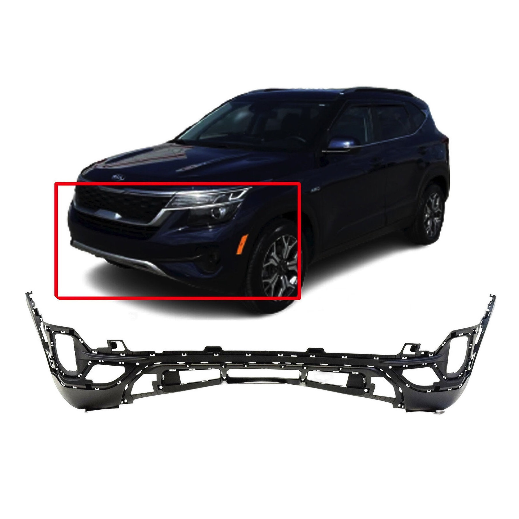 Dodge Ram Front Bumper Cover