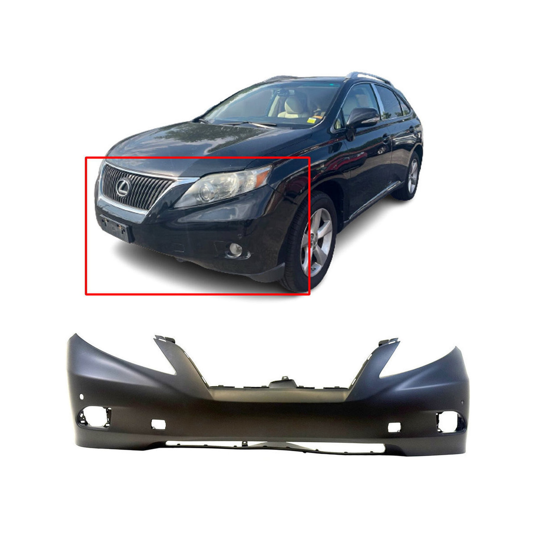 Dodge Ram Front Bumper Cover