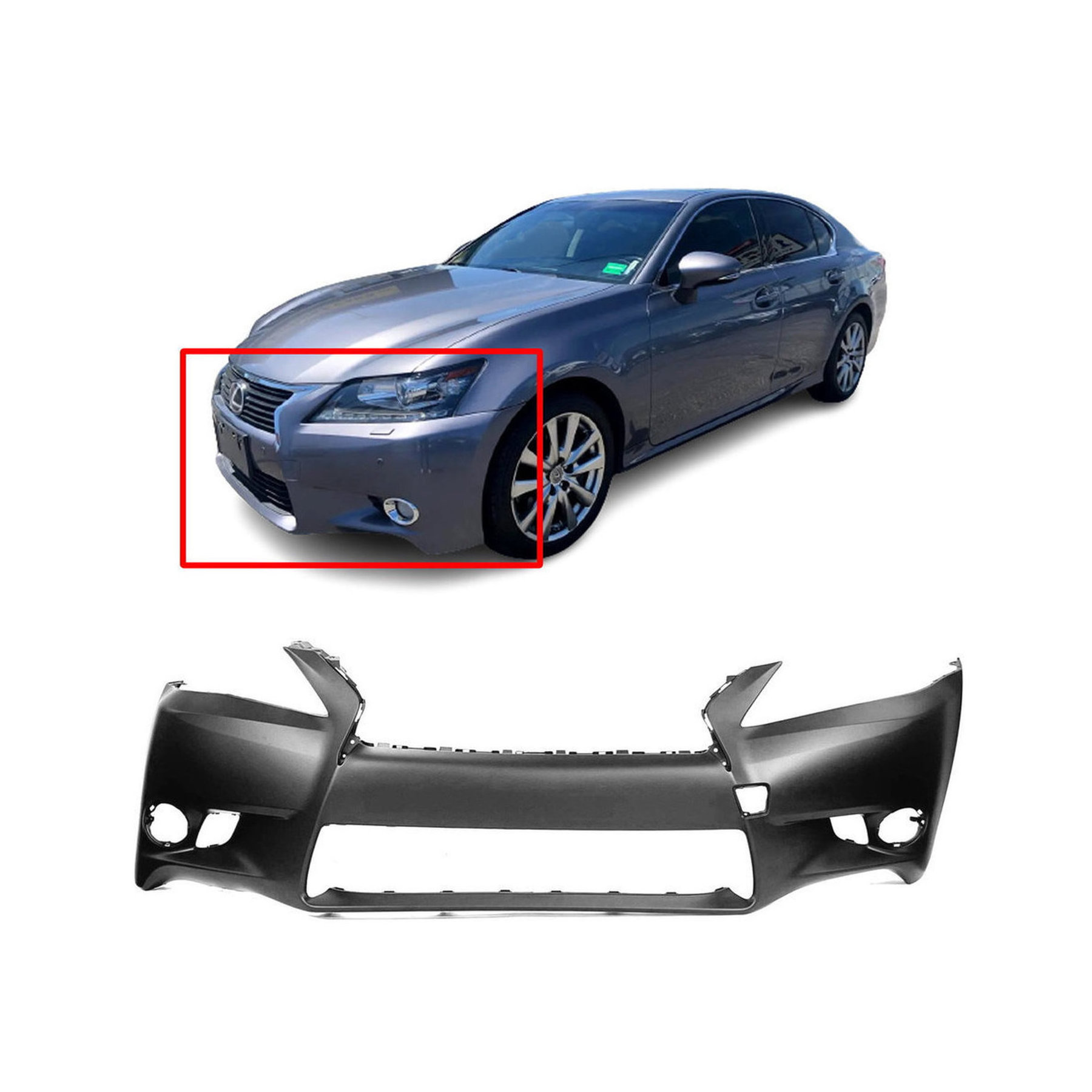 Dodge Ram Front Bumper Cover