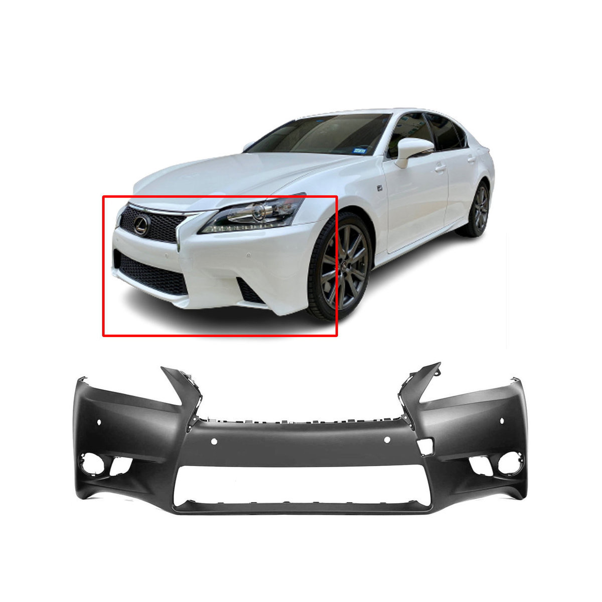 Dodge Ram Front Bumper Cover