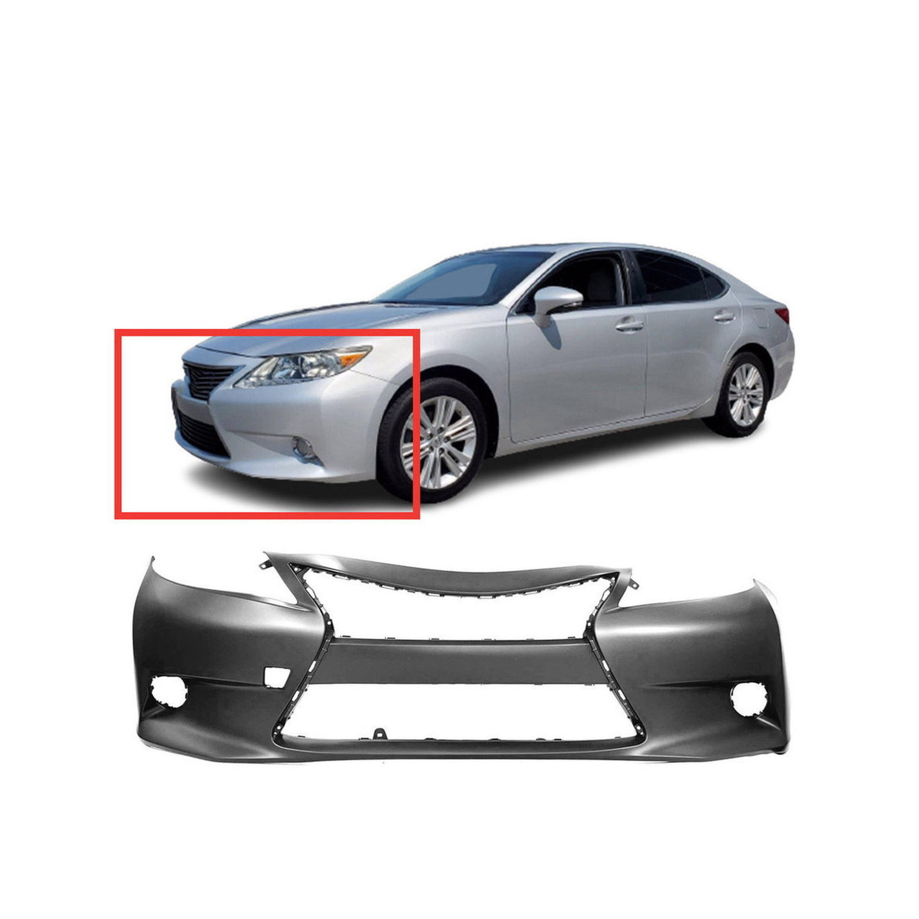 Dodge Ram Front Bumper Cover
