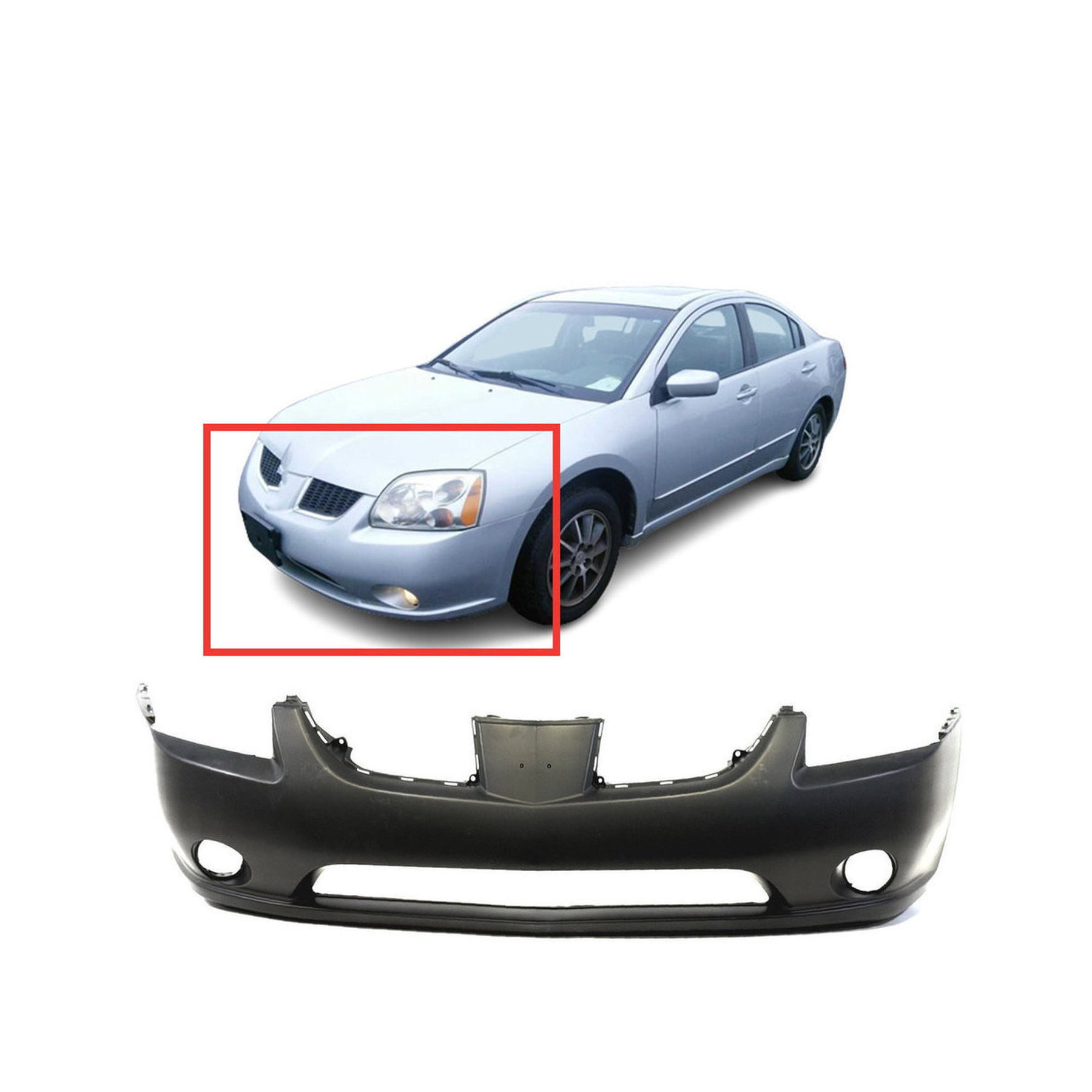 Dodge Ram Front Bumper Cover