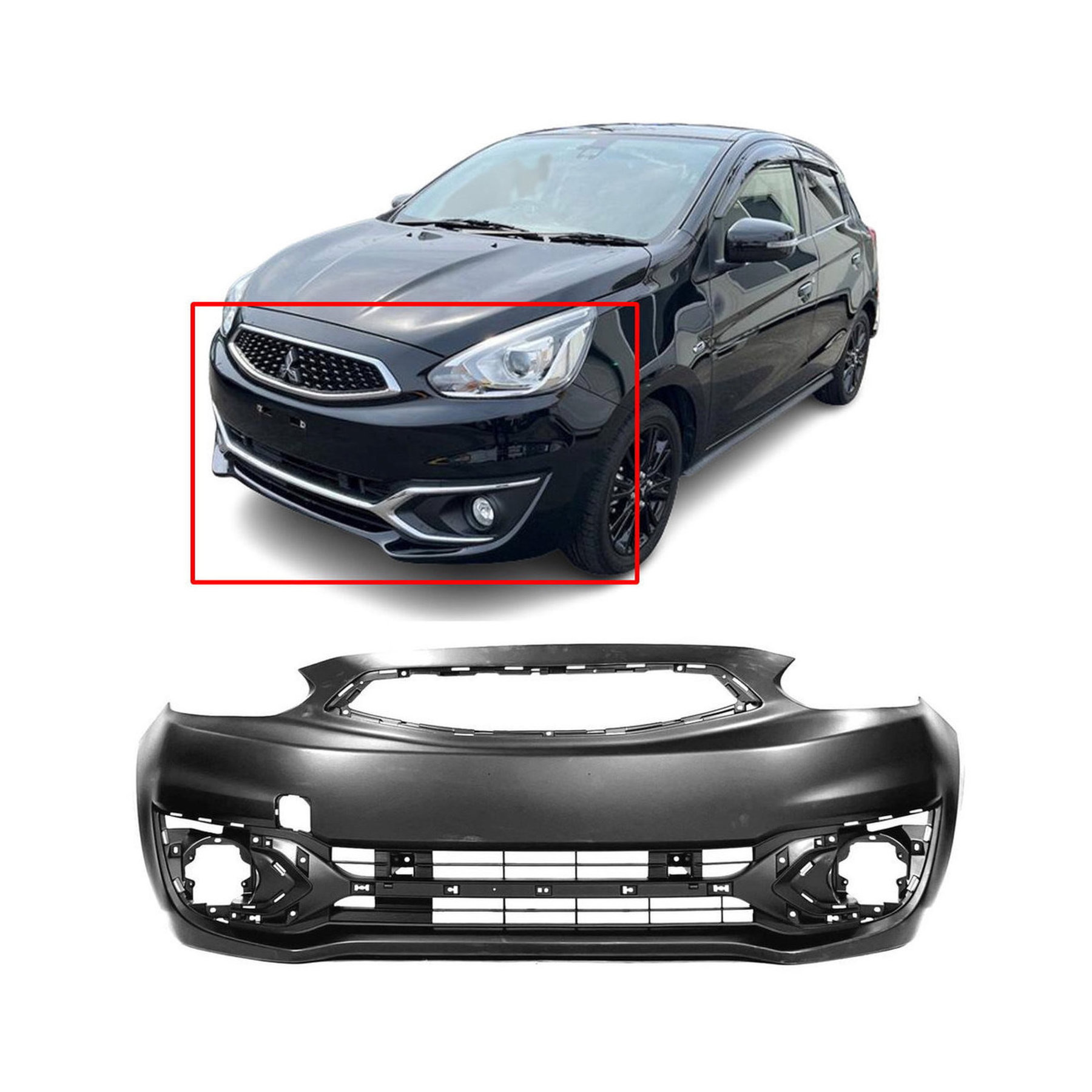 Dodge Ram Front Bumper Cover