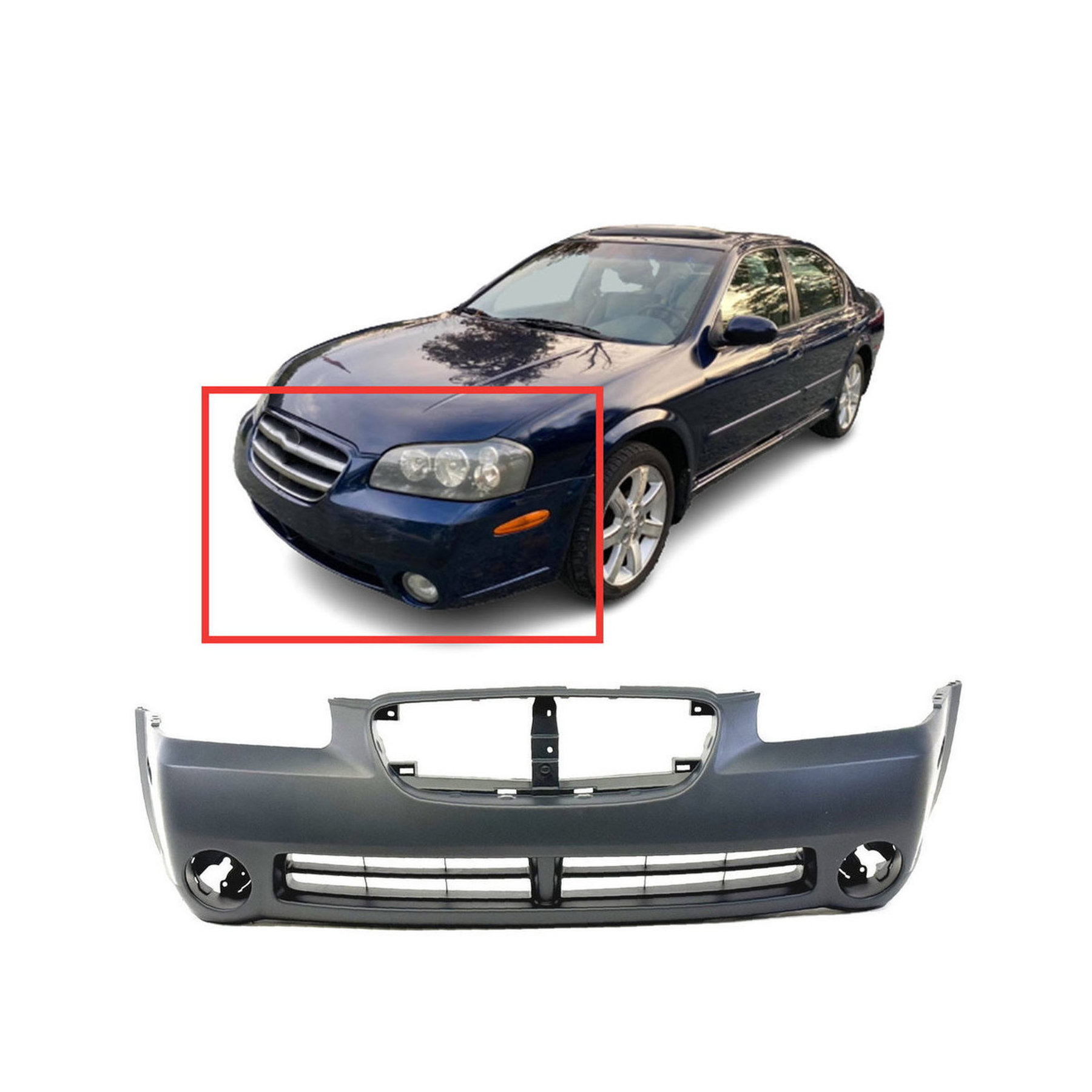 Dodge Ram Front Bumper Cover