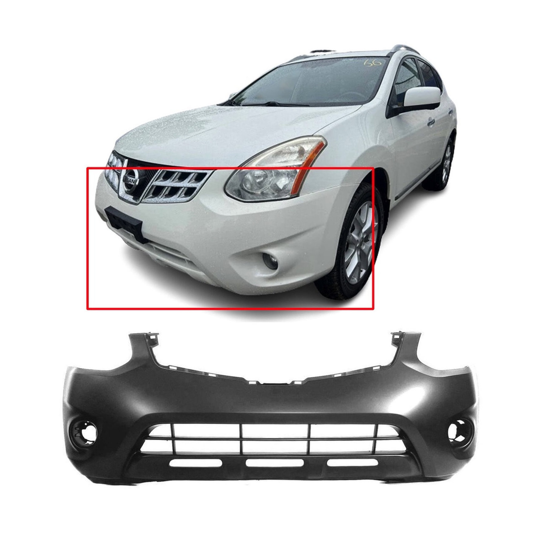 Dodge Ram Front Bumper Cover