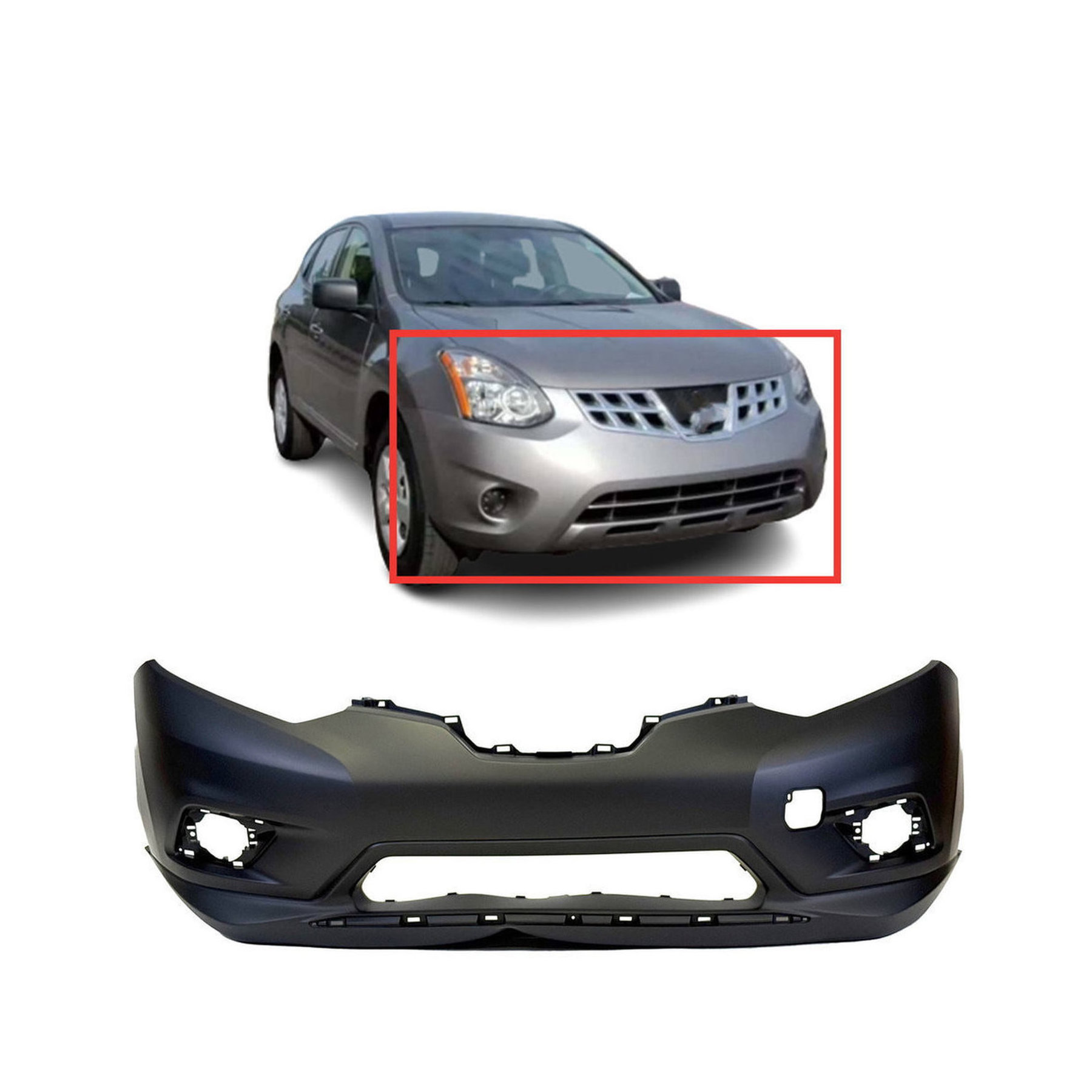 Dodge Ram Front Bumper Cover