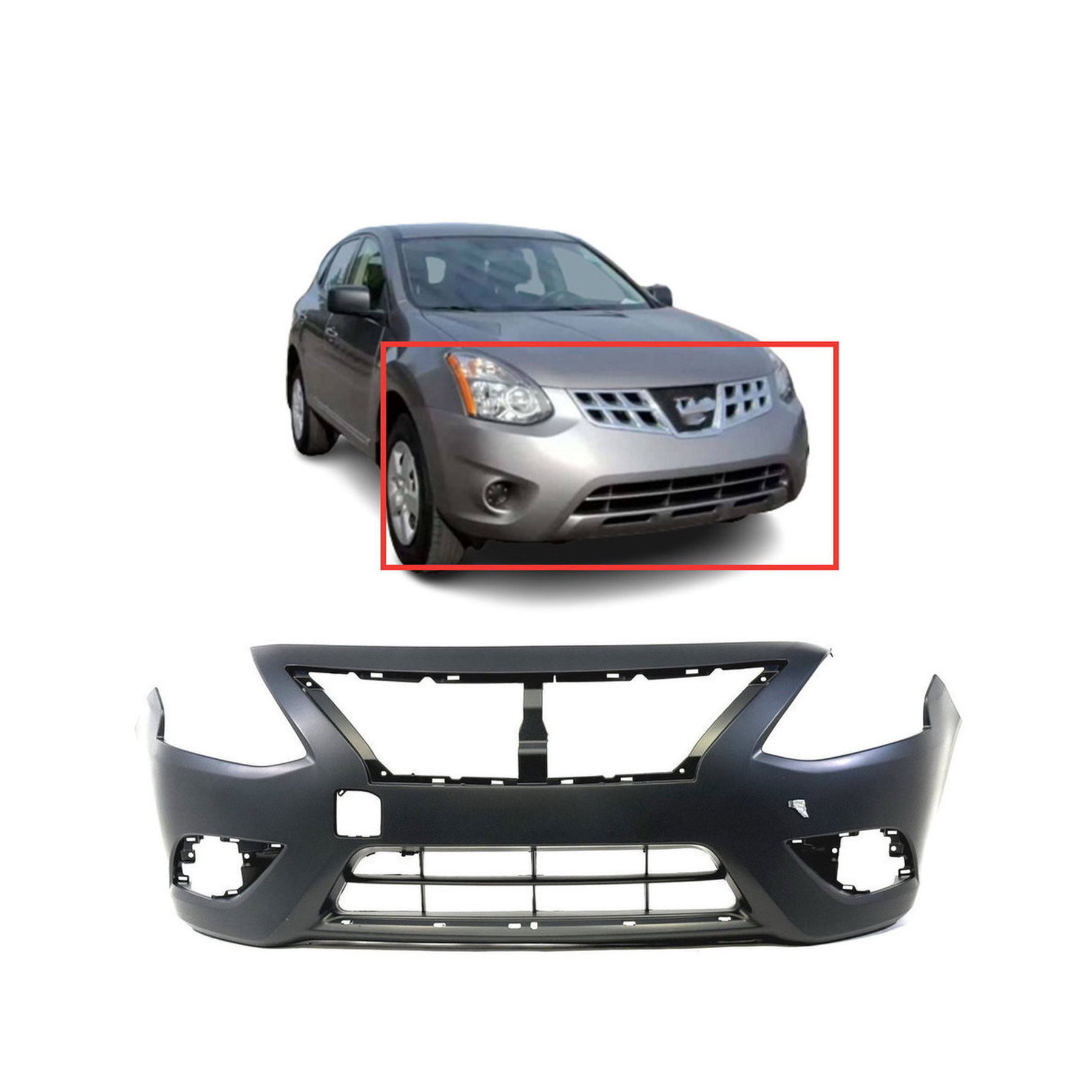 Dodge Ram Front Bumper Cover