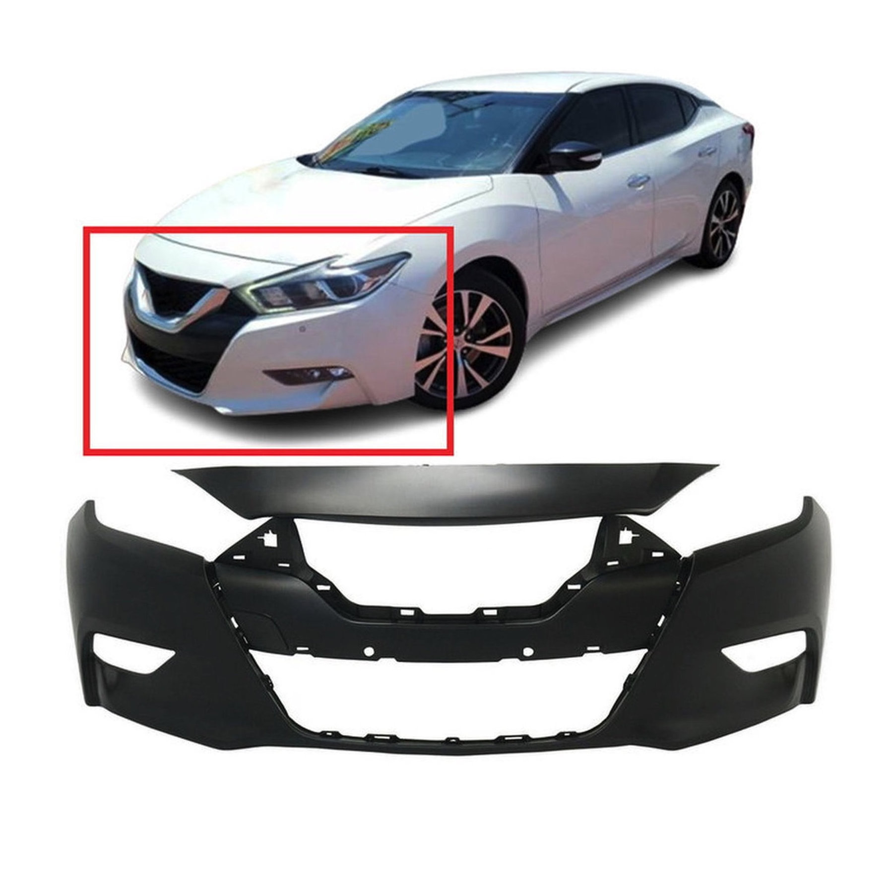 Dodge Ram Front Bumper Cover
