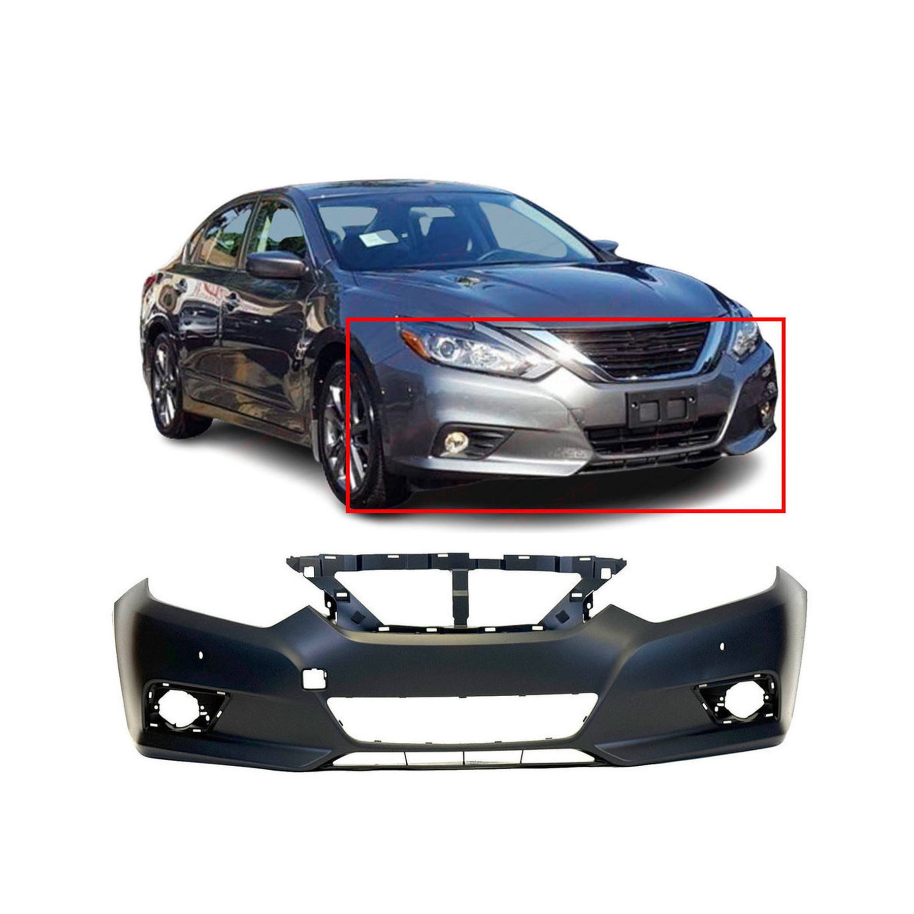 Dodge Ram Front Bumper Cover
