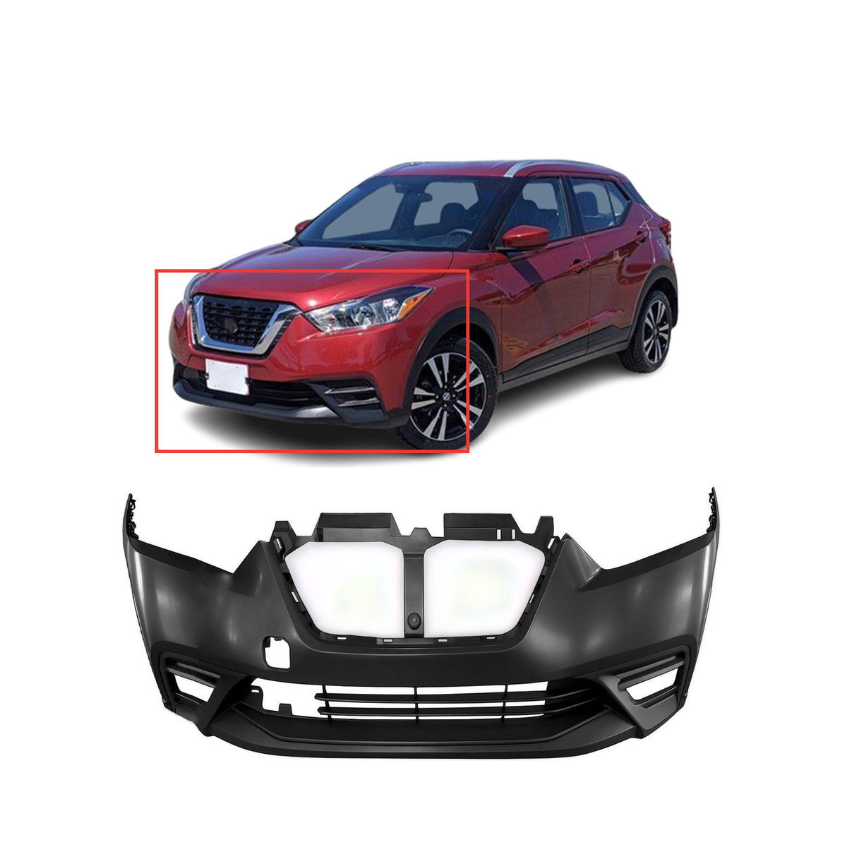 Dodge Ram Front Bumper Cover