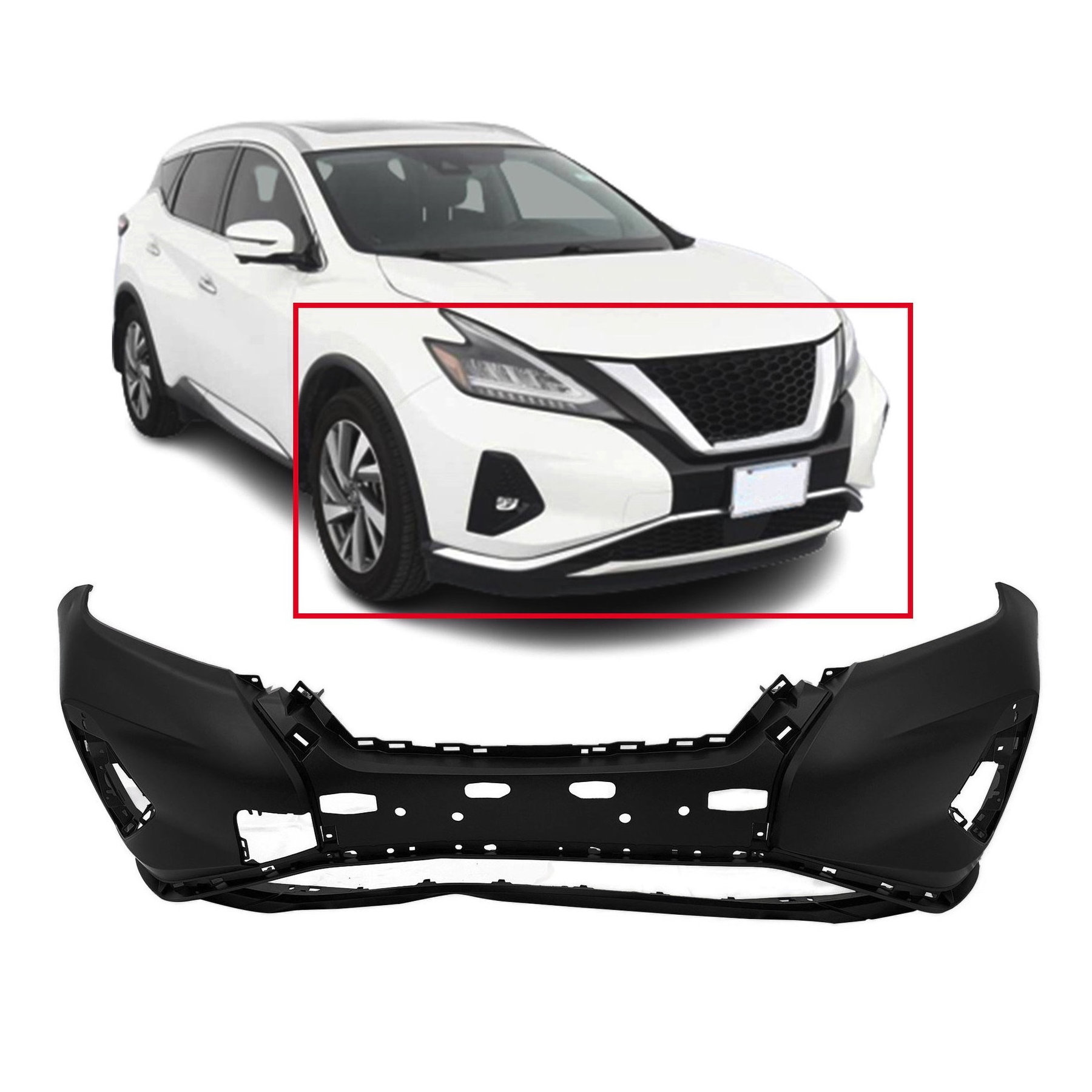 Dodge Ram Front Bumper Cover