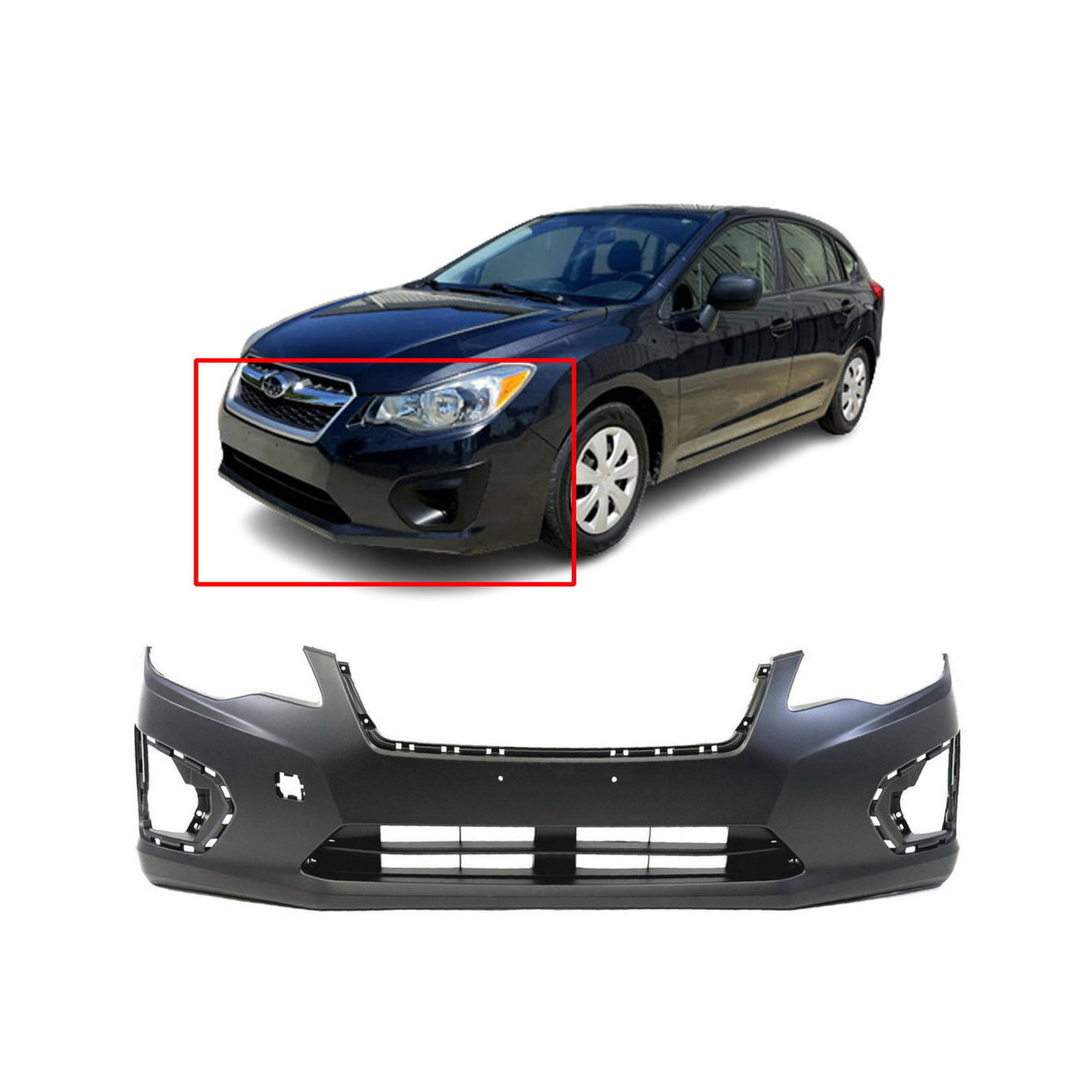 Dodge Ram Front Bumper Cover