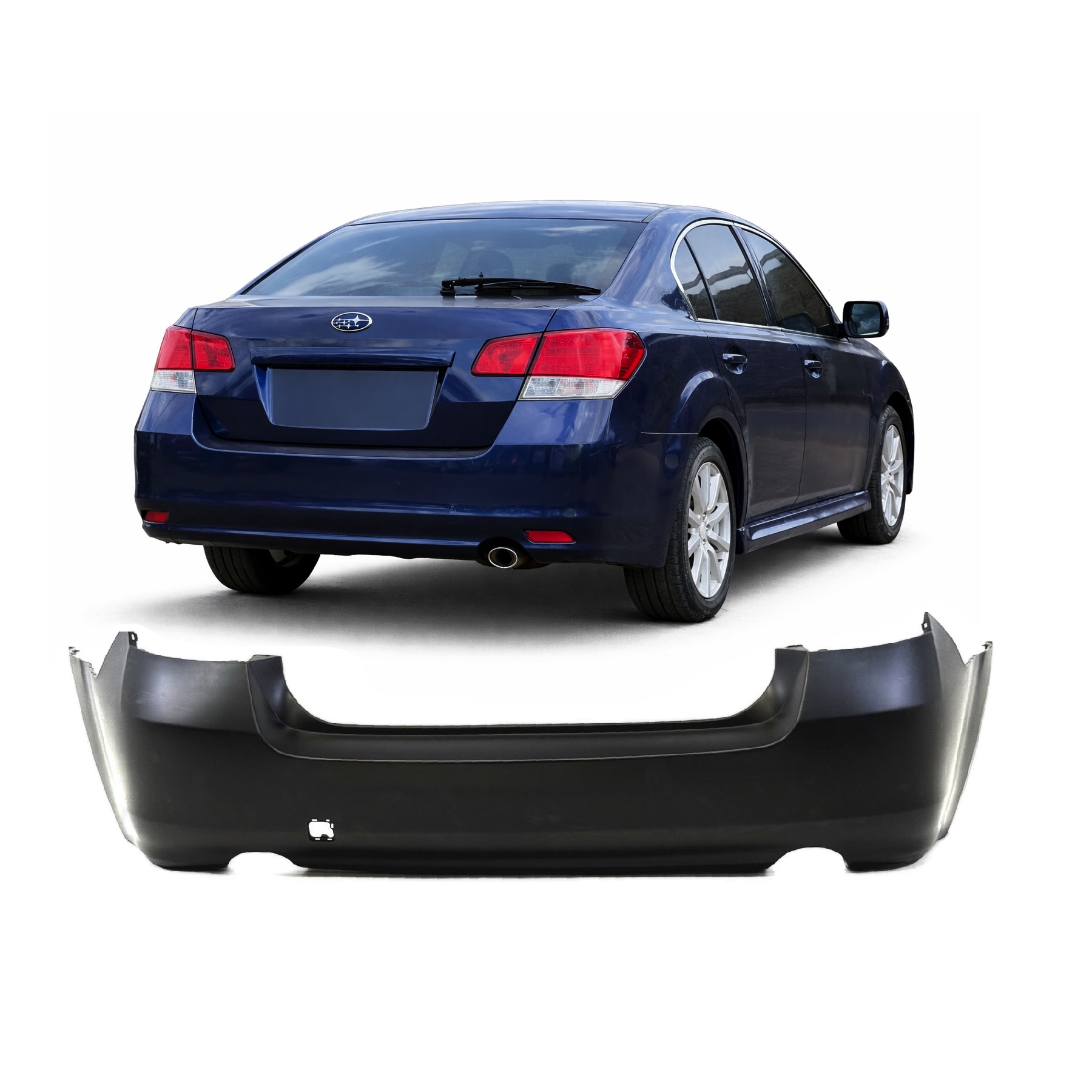 2010 - 2014 Subaru Legacy Rear Bumper Cover