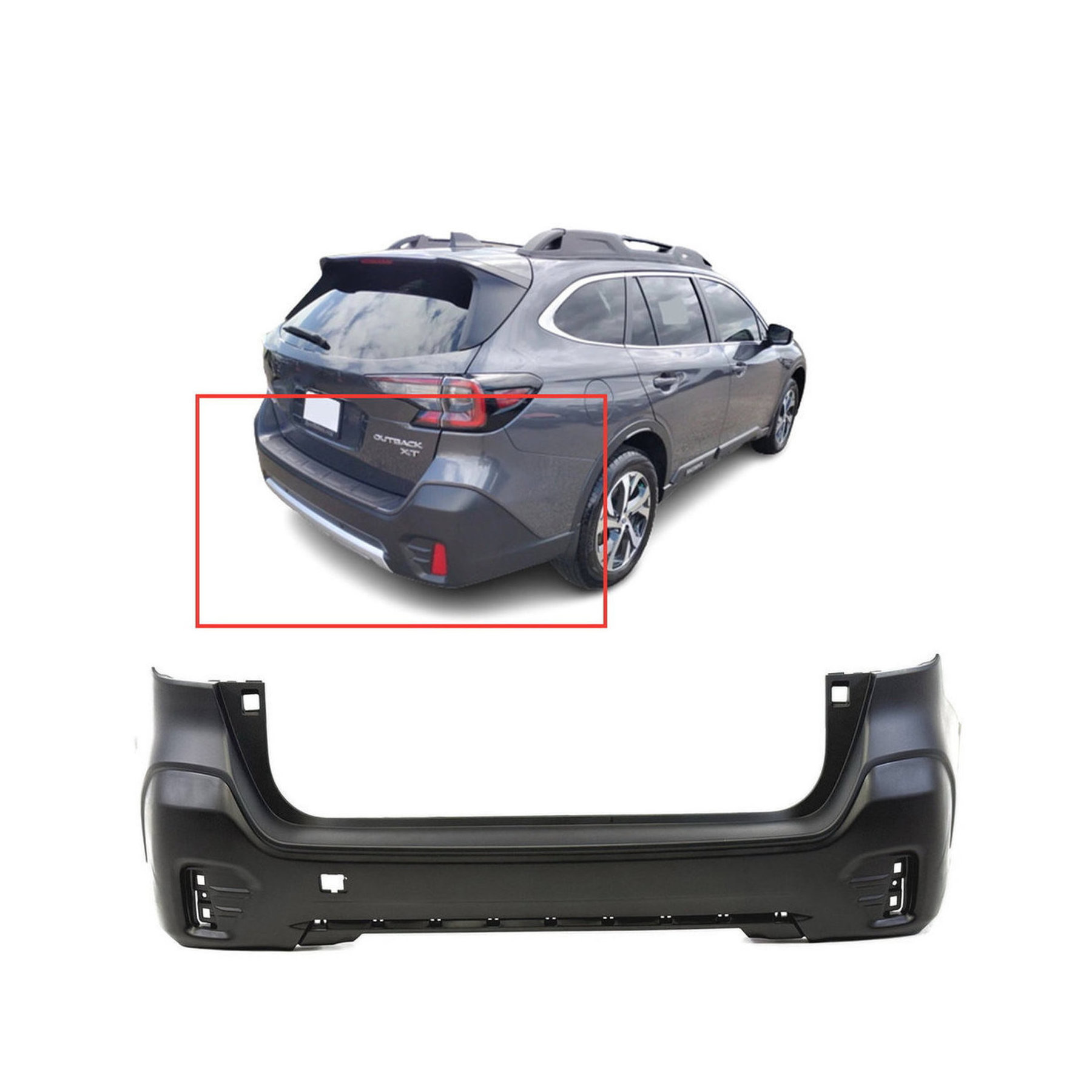 2020 - 2022 Subaru Outback Rear Bumper Cover