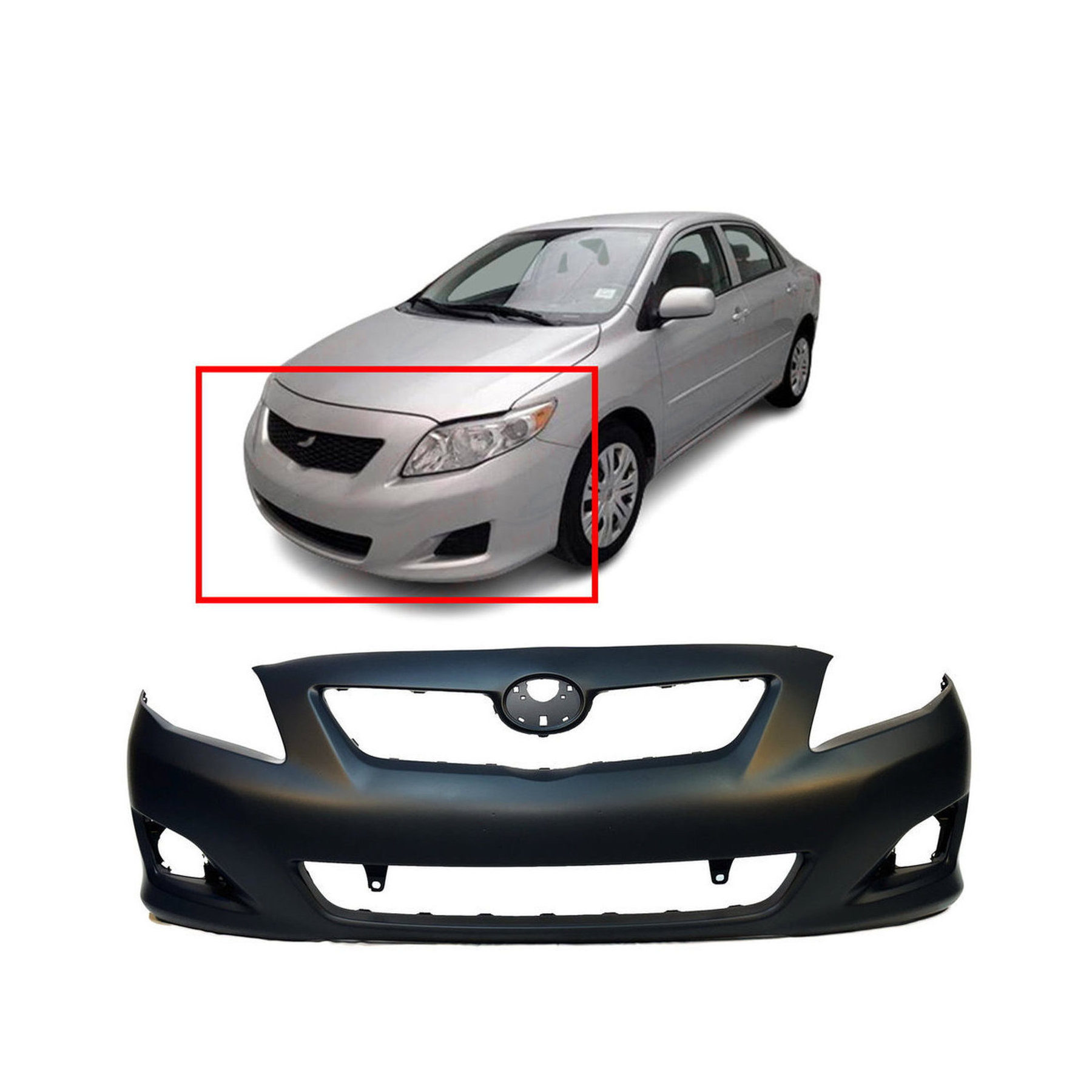 Dodge Ram Front Bumper Cover