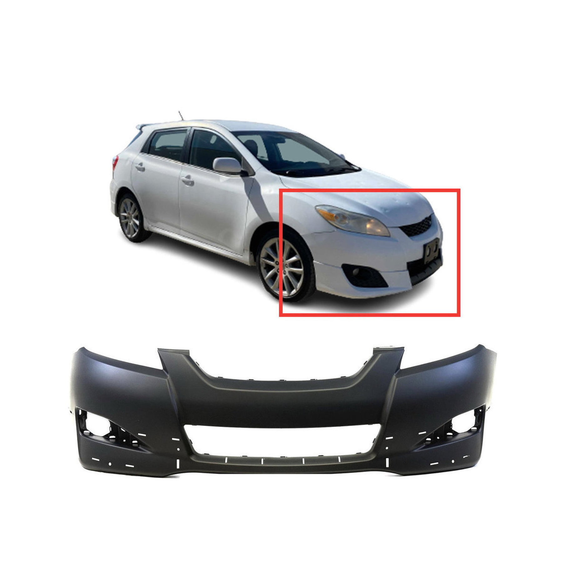 Dodge Ram Front Bumper Cover