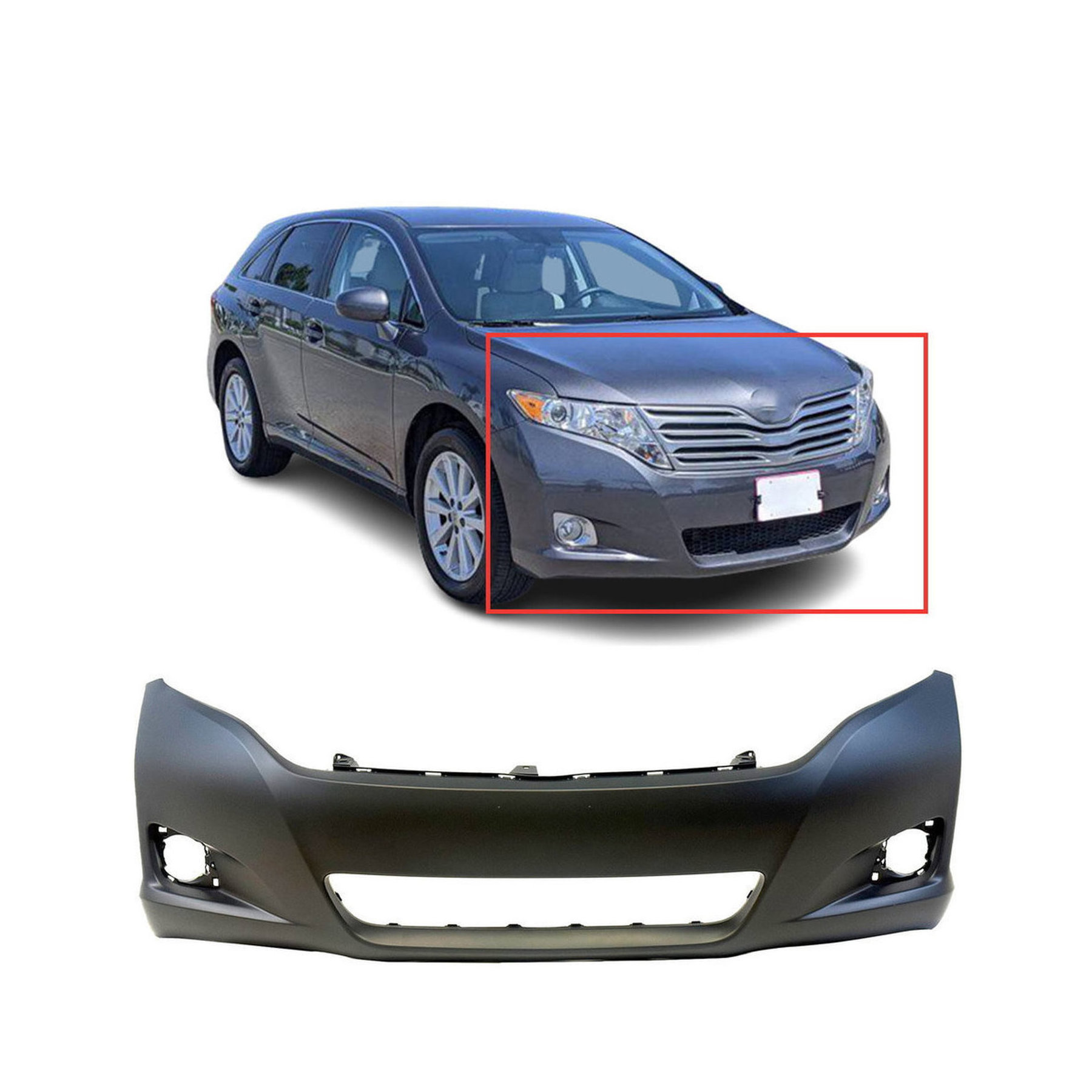 Dodge Ram Front Bumper Cover