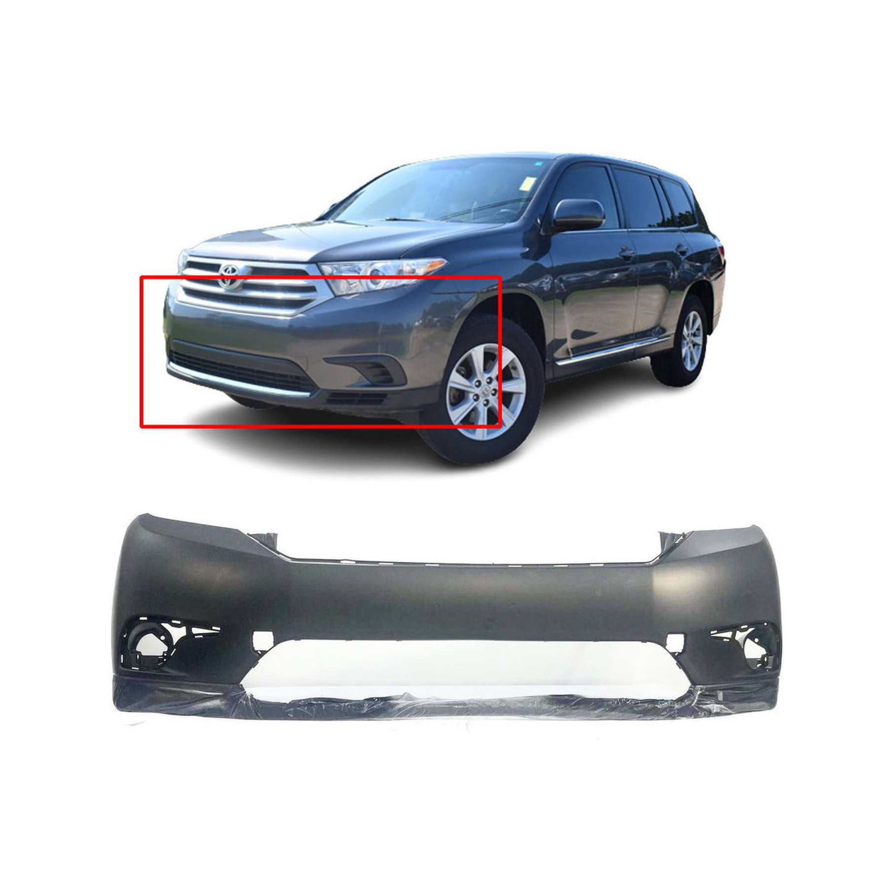 Dodge Ram Front Bumper Cover