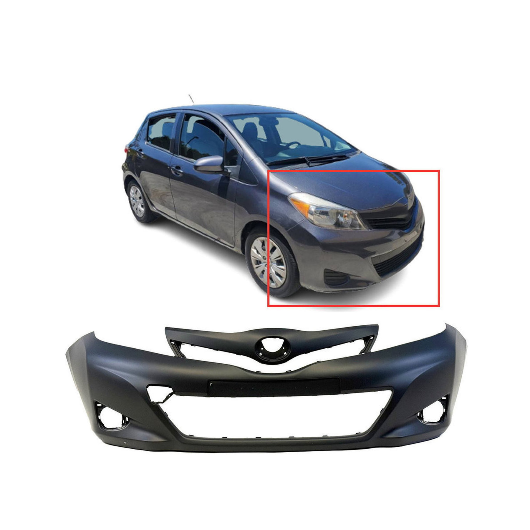 Dodge Ram Front Bumper Cover
