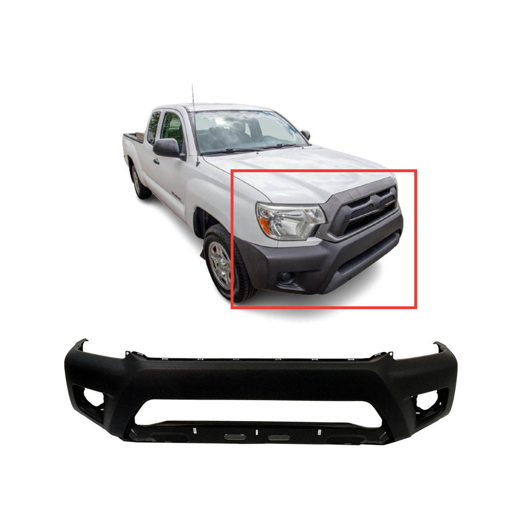 Dodge Ram Front Bumper Cover