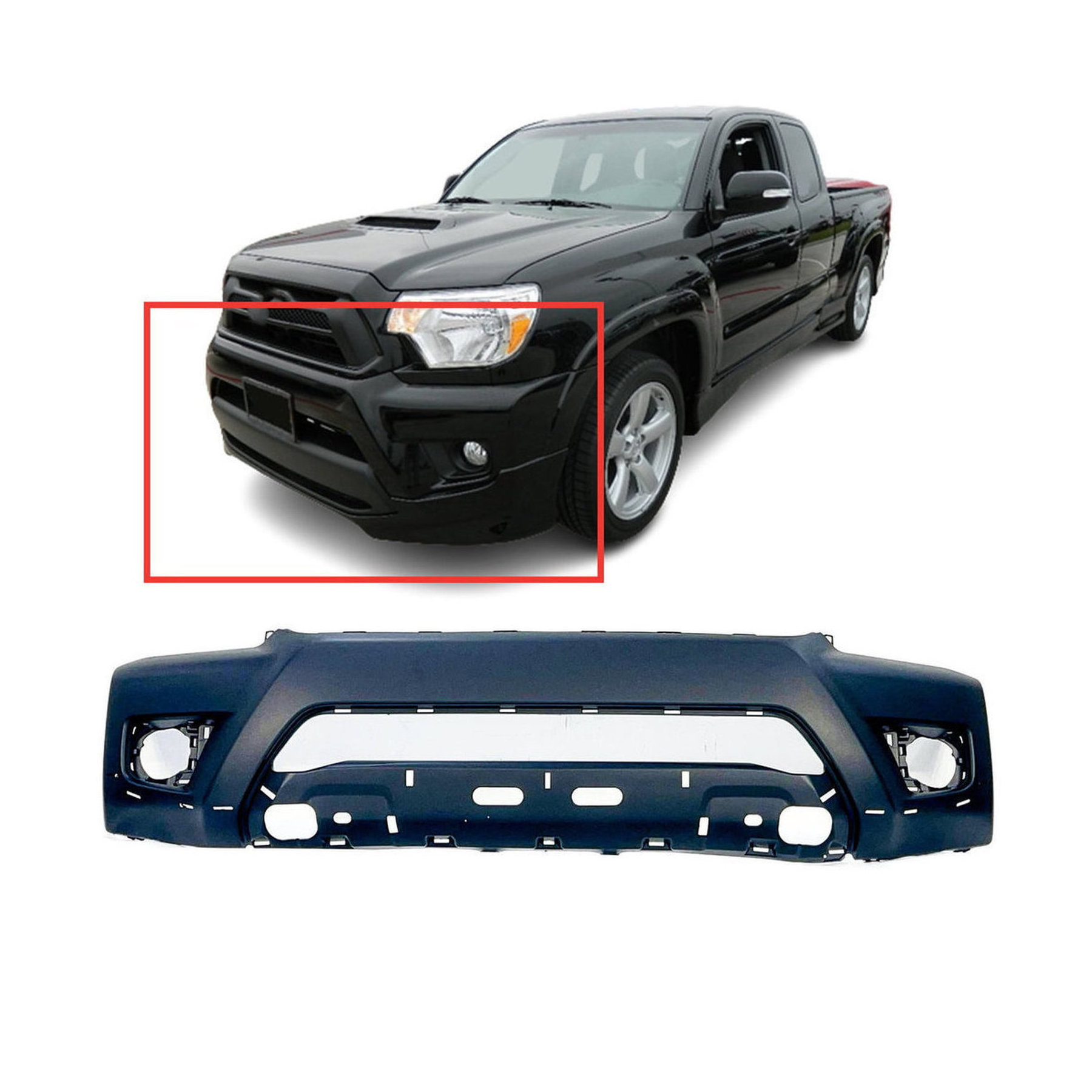Dodge Ram Front Bumper Cover