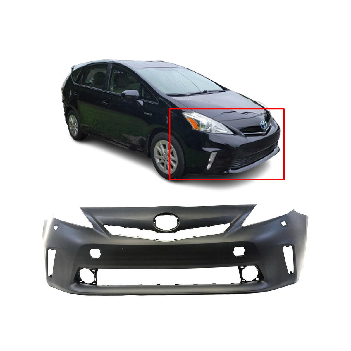 Dodge Ram Front Bumper Cover