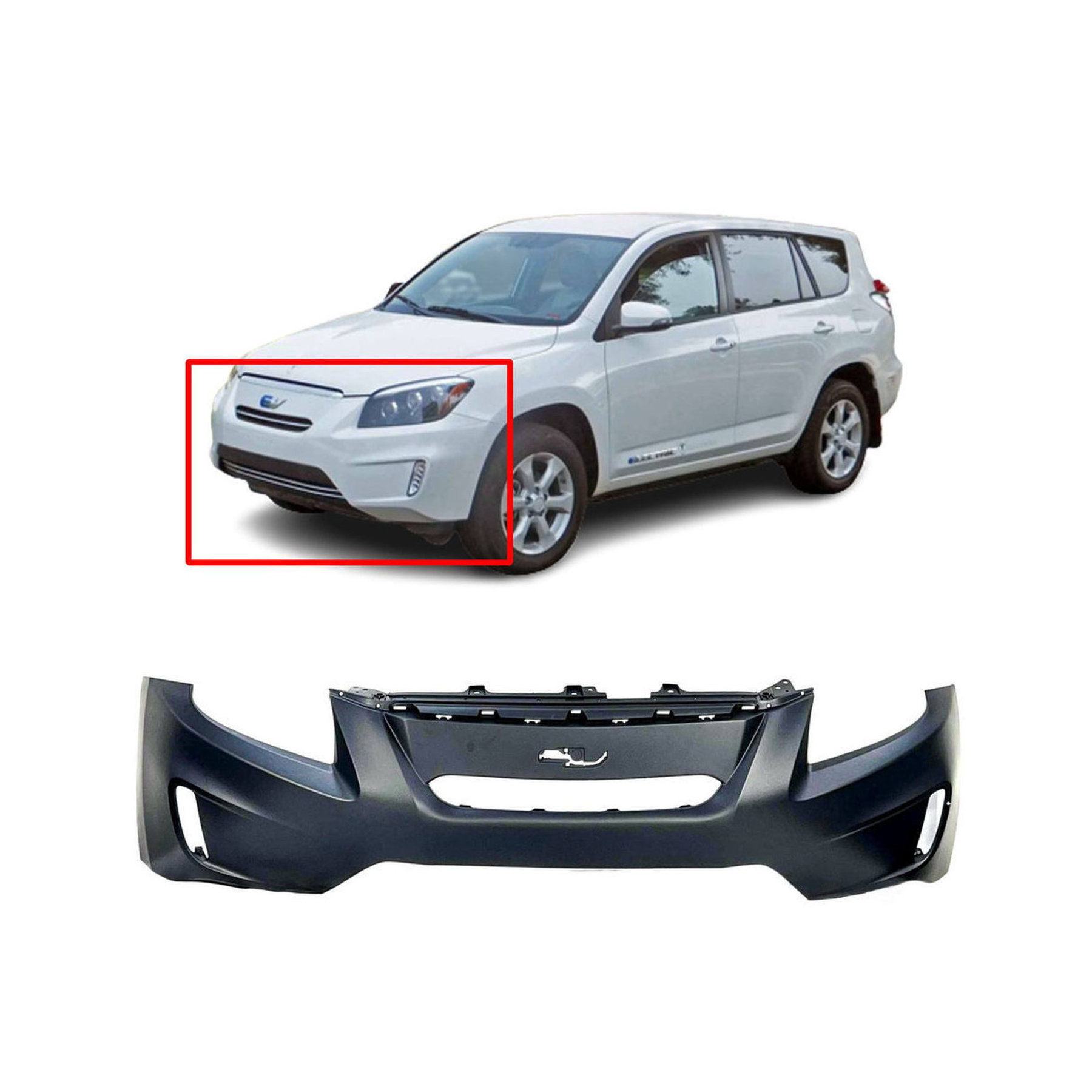 Dodge Ram Front Bumper Cover
