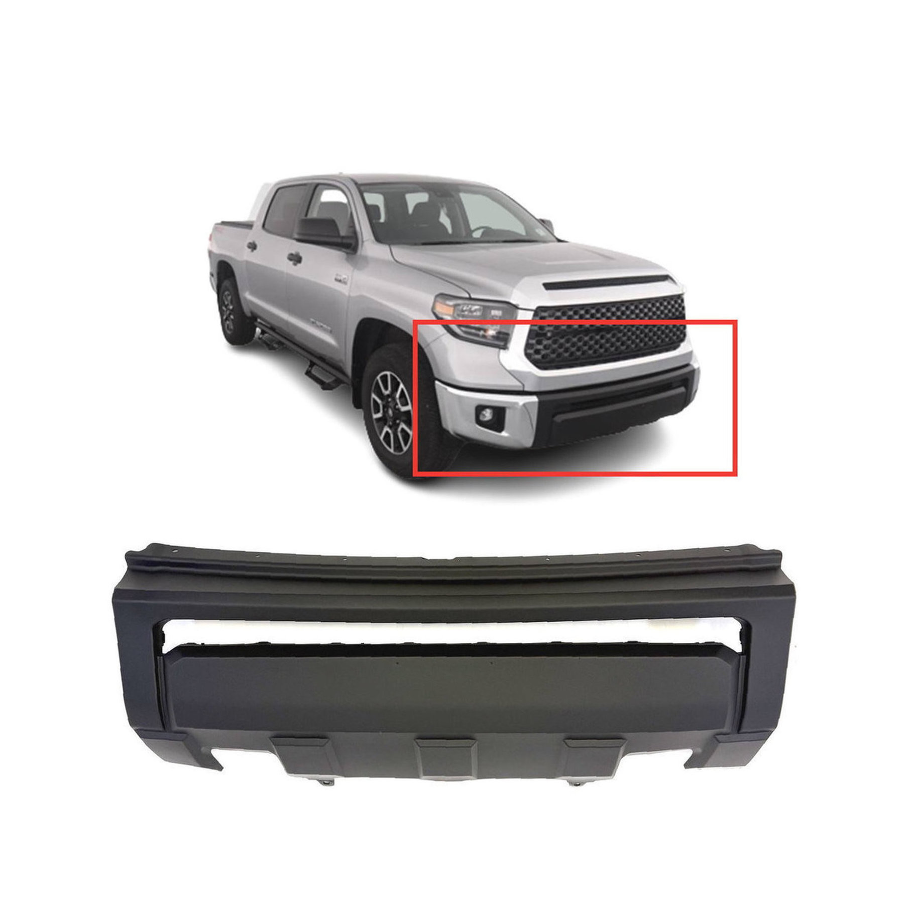 Dodge Ram Front Bumper Cover