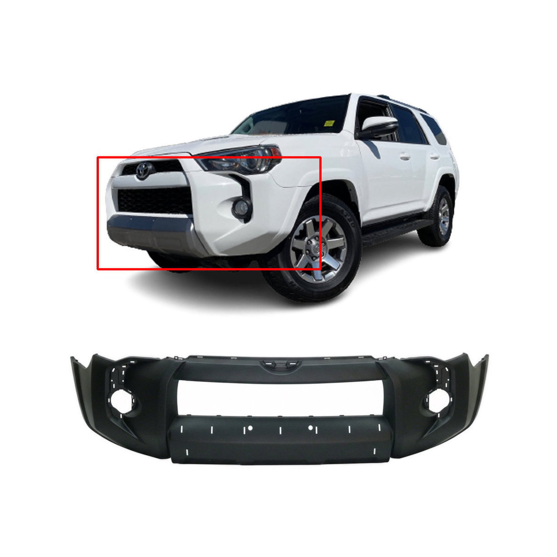 Dodge Ram Front Bumper Cover