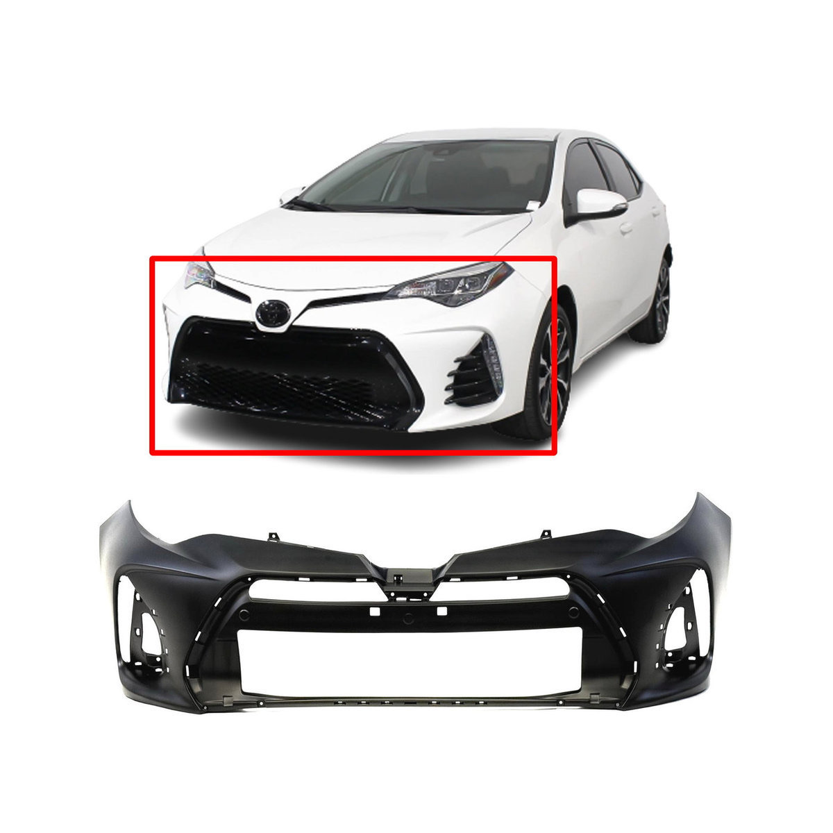 Dodge Ram Front Bumper Cover