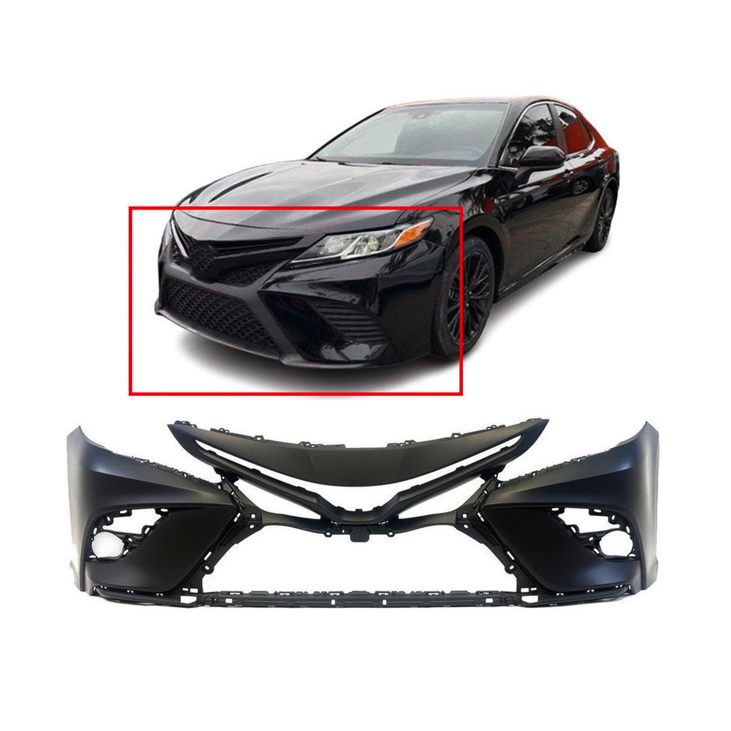 Dodge Ram Front Bumper Cover