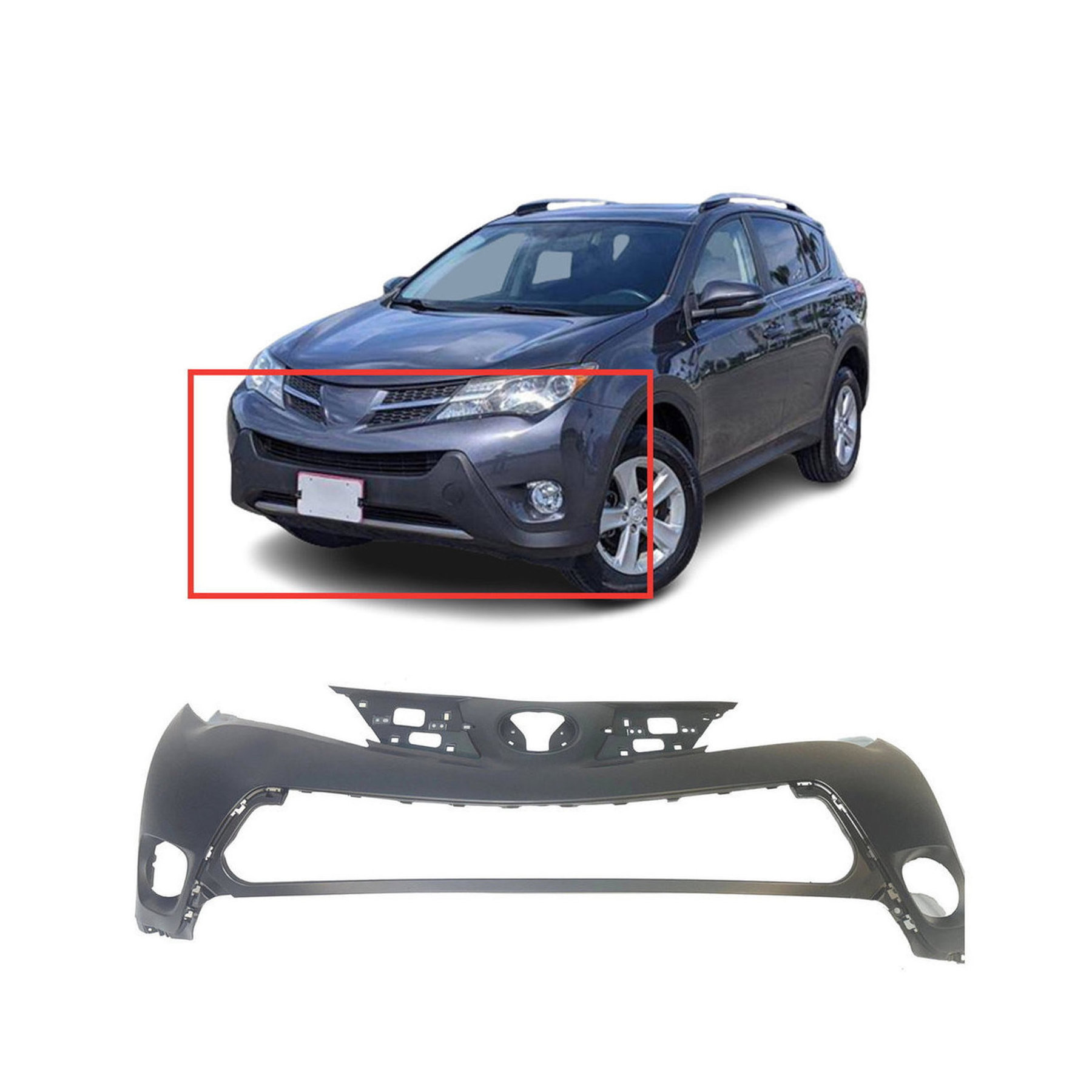 Dodge Ram Front Bumper Cover