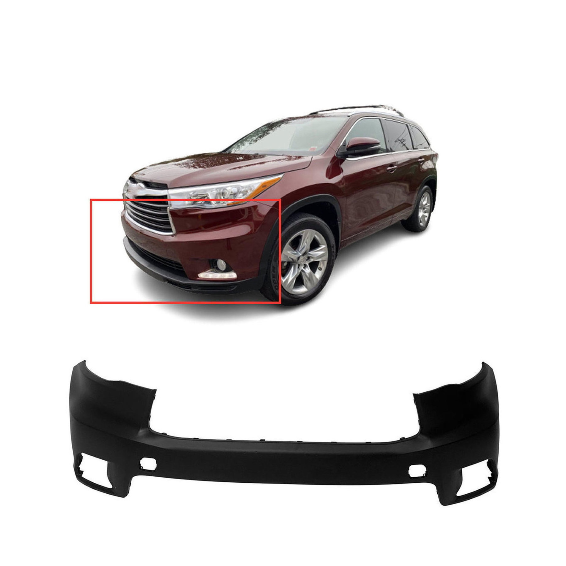 Dodge Ram Front Bumper Cover