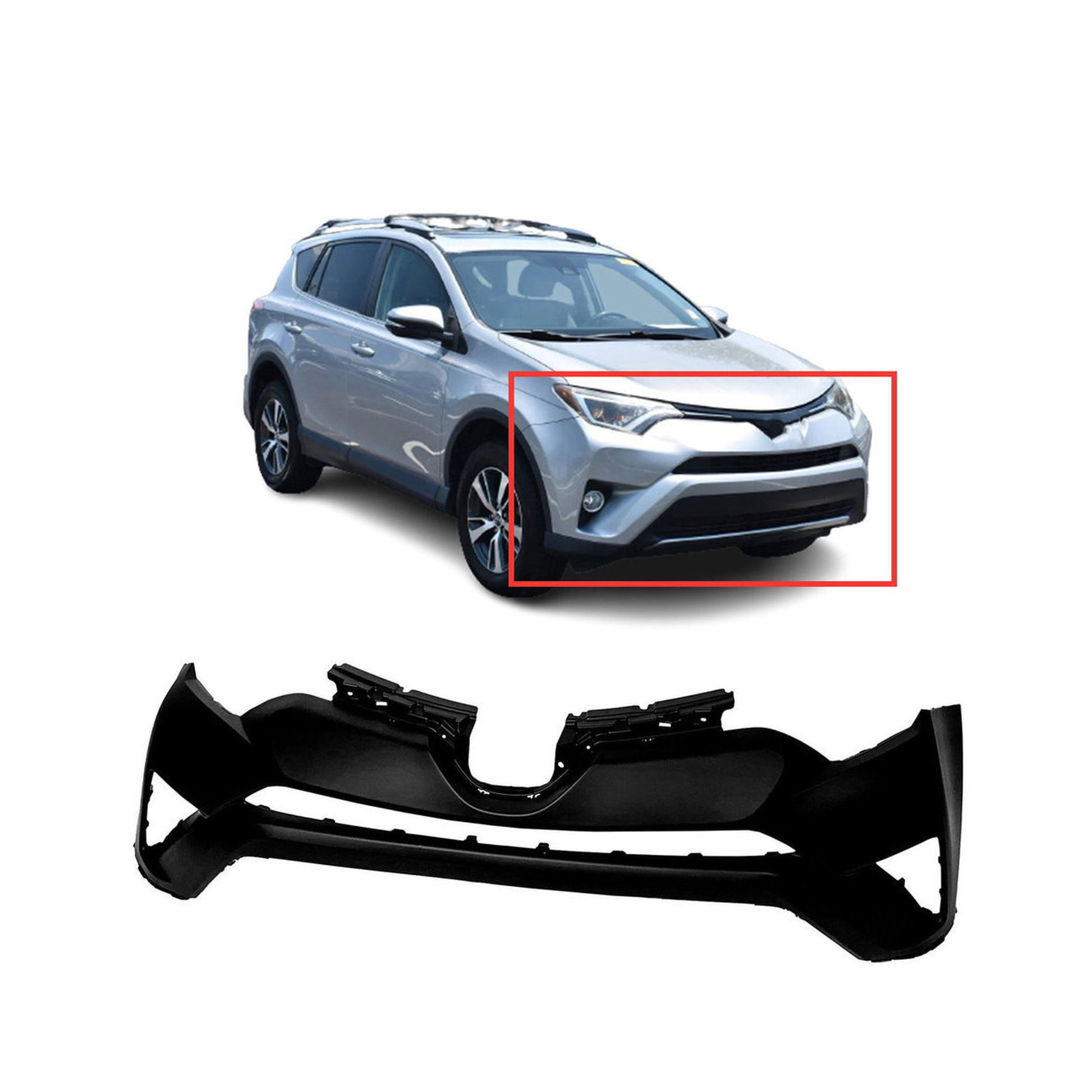 Dodge Ram Front Bumper Cover
