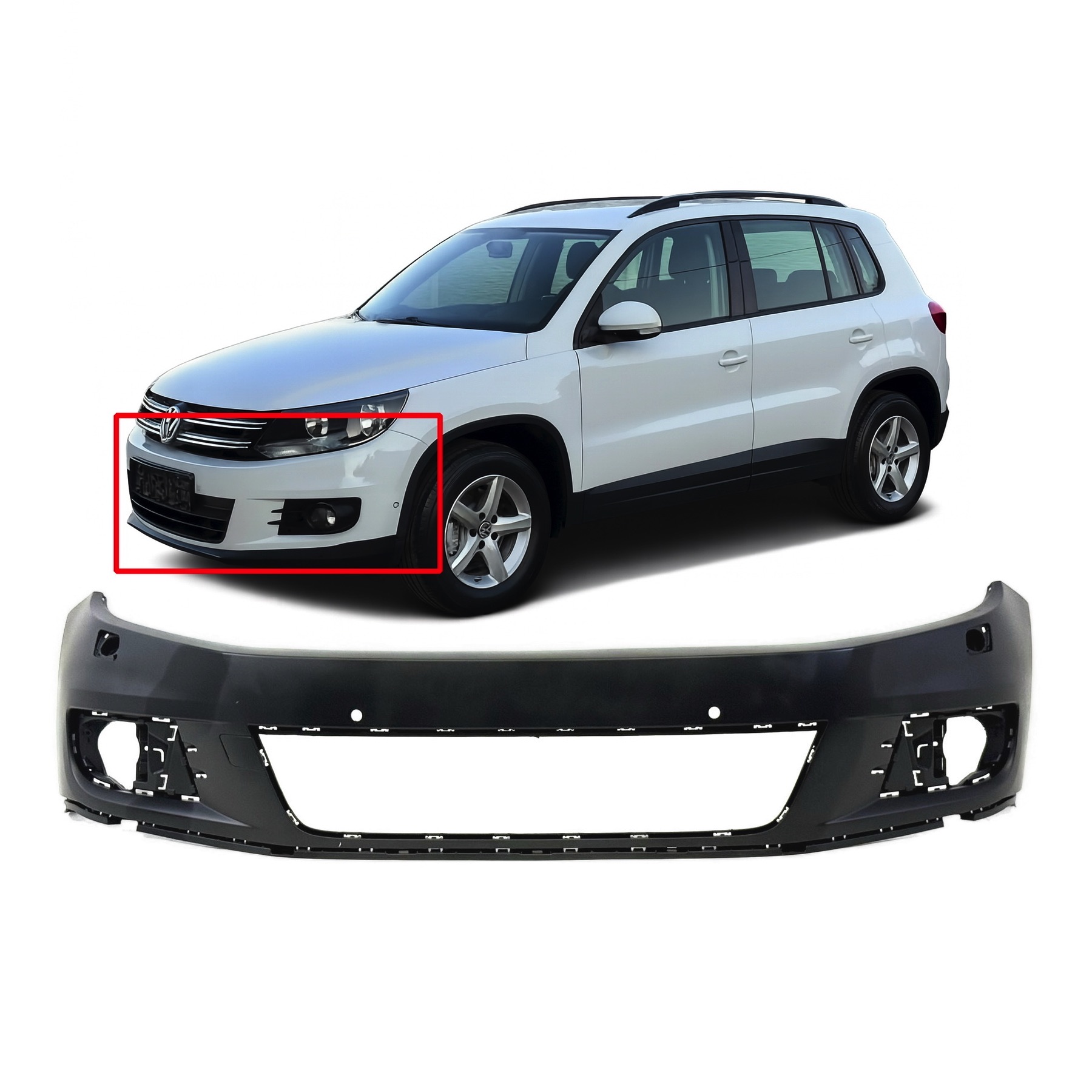 Dodge Ram Front Bumper Cover