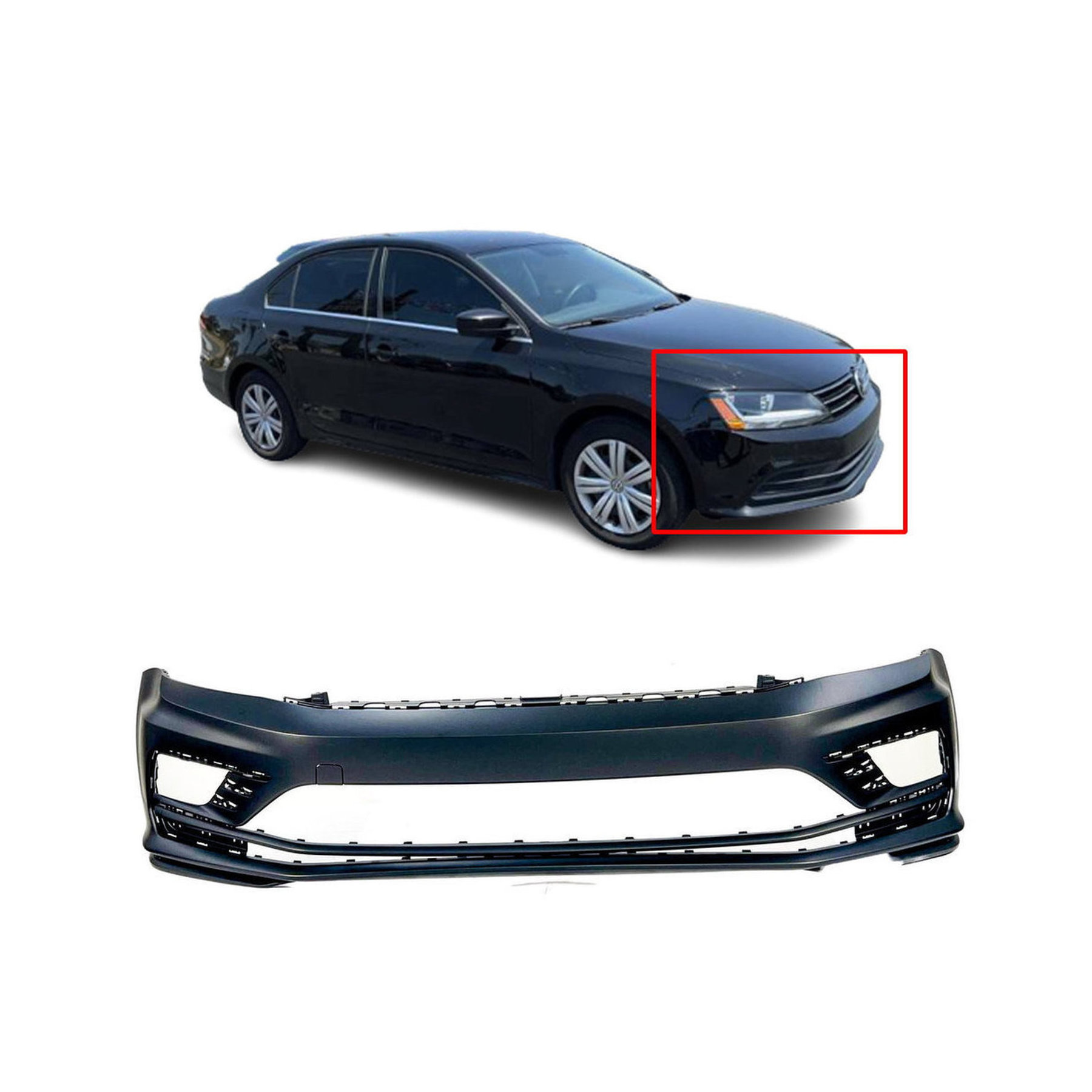 Dodge Ram Front Bumper Cover